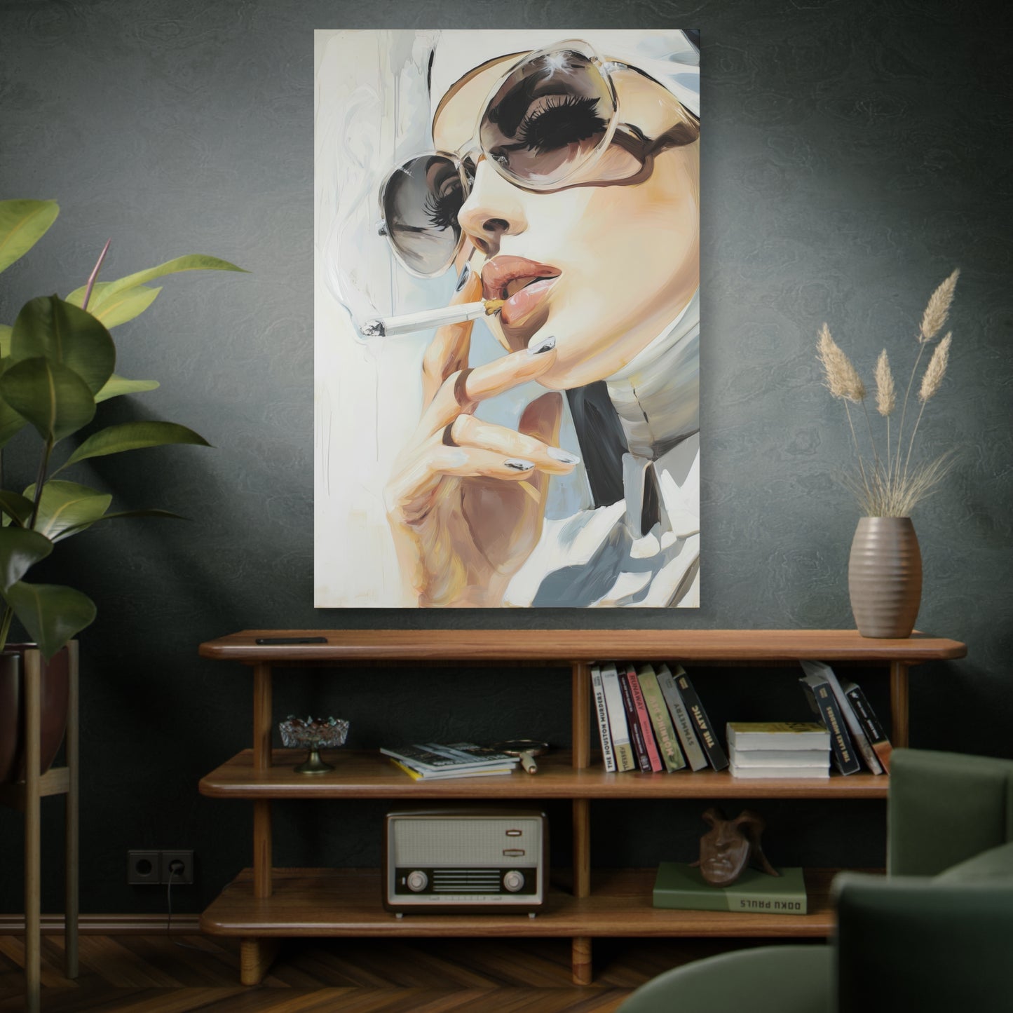 Gallery Wrapped Canvas, Habits and Heresy Art Canvas, Naughty Nuns Art Canvas – Sister Theodora