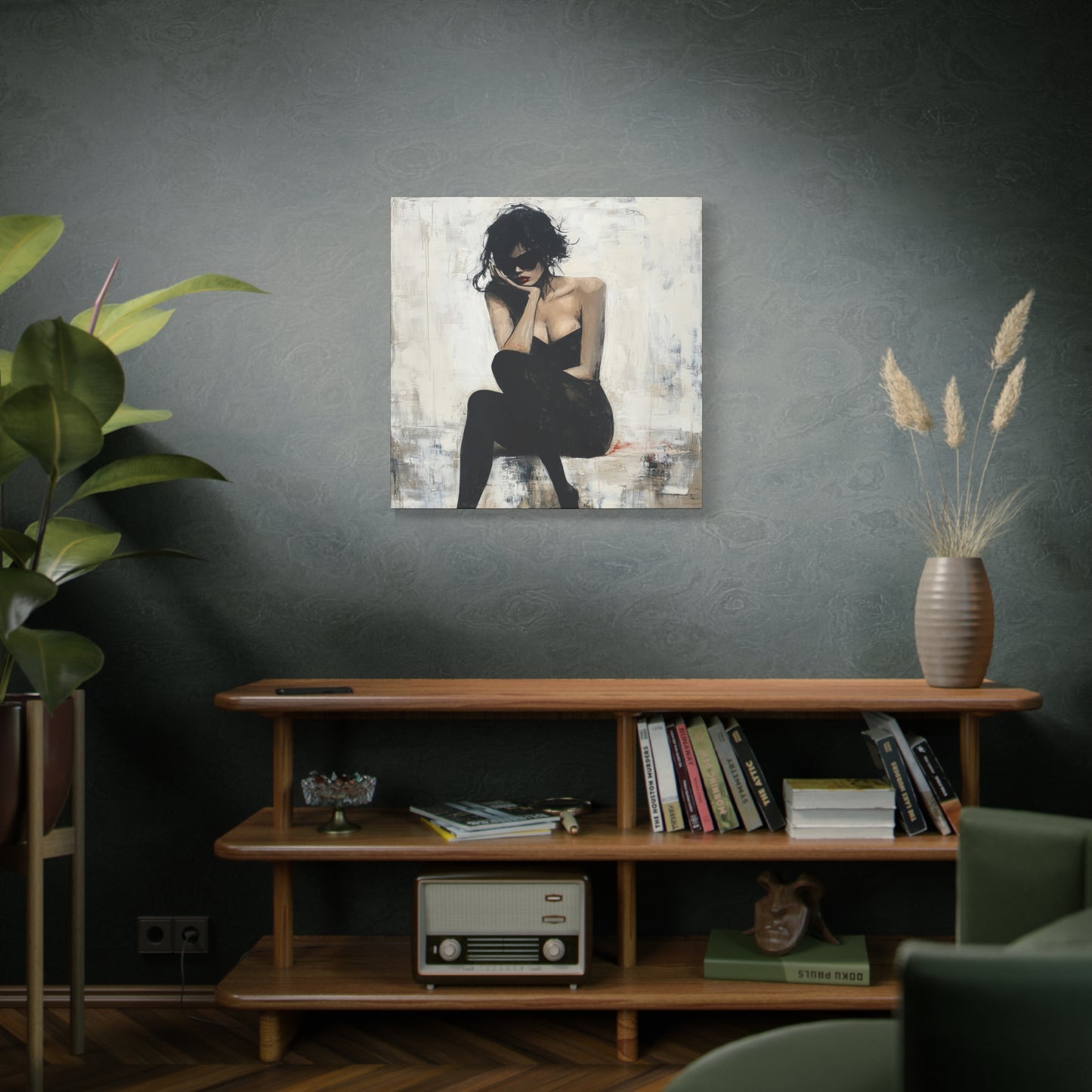 Gallery Wrapped Canvas, Sinners and Saints Art Canvas, Erotic Pinup Art Canvas – Fairuza