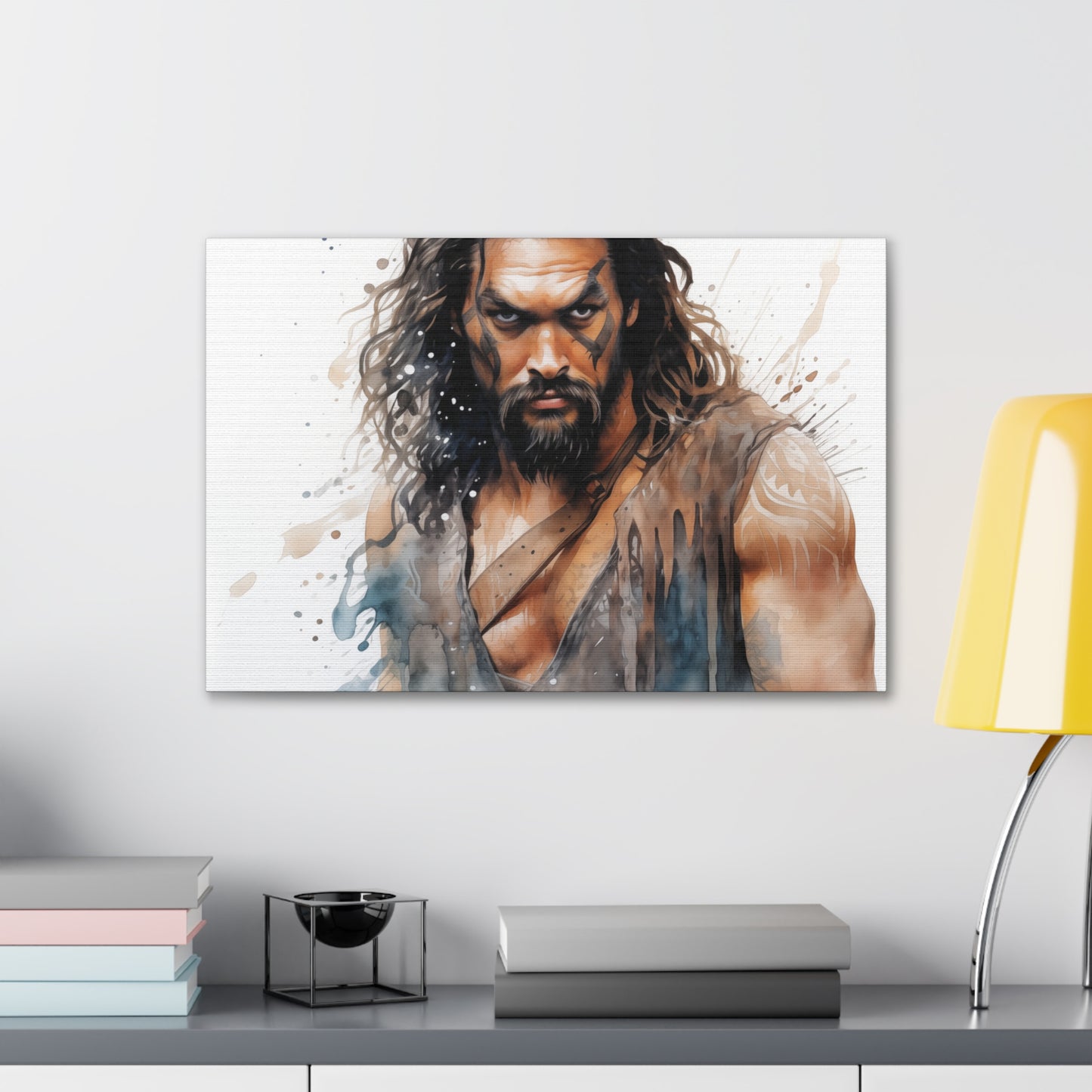 Gallery Wrapped Canvas, Celebrity Inspired, Pop Art Canvas – Jason Also