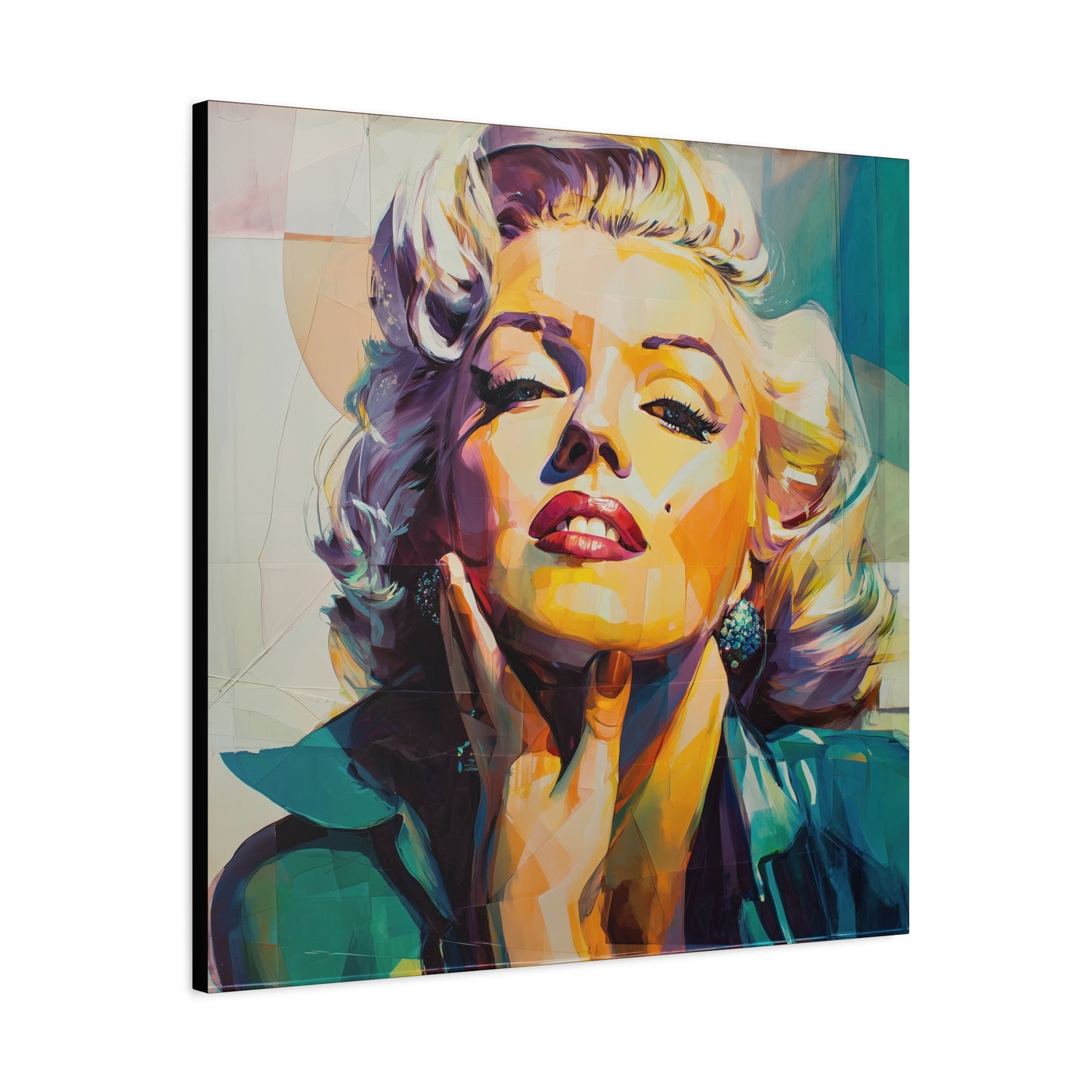 Gallery Wrapped Canvas, The Diva Project Art Canvas, Pinup Art Canvas – Marilyn Monroe - TWO