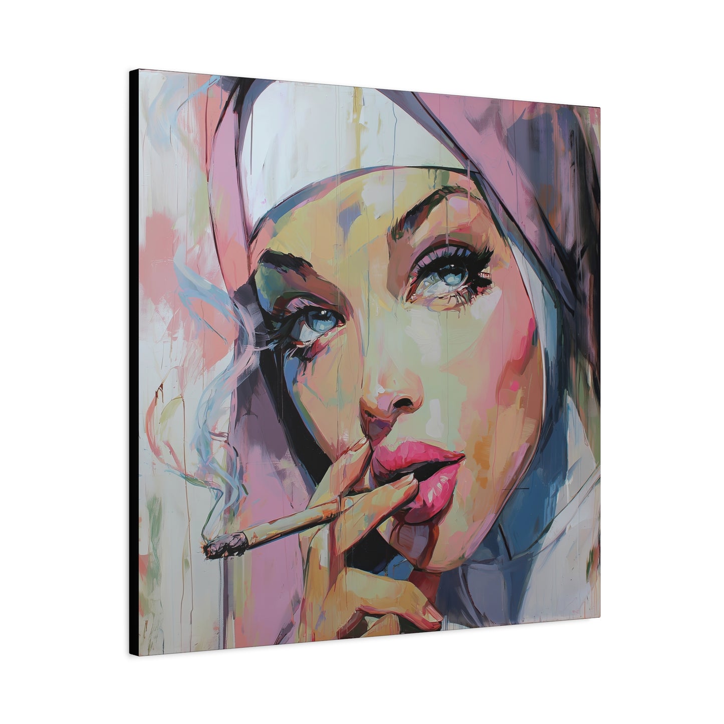 Gallery Wrapped Canvas, Habits and Heresy Art Canvas, Naughty Nuns Art Canvas – Sister Ophelia