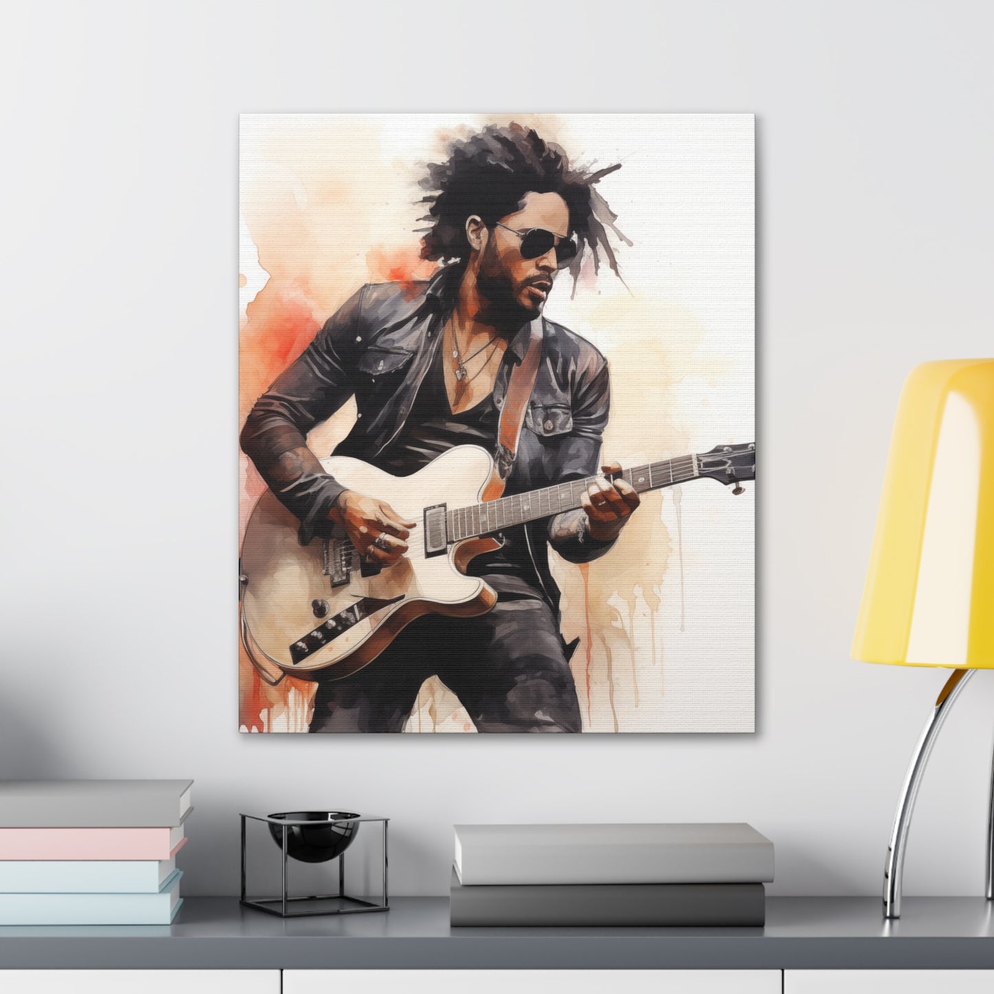 Gallery Wrapped Canvas, Celebrity Inspired, Pop Art Canvas – Lenny Also