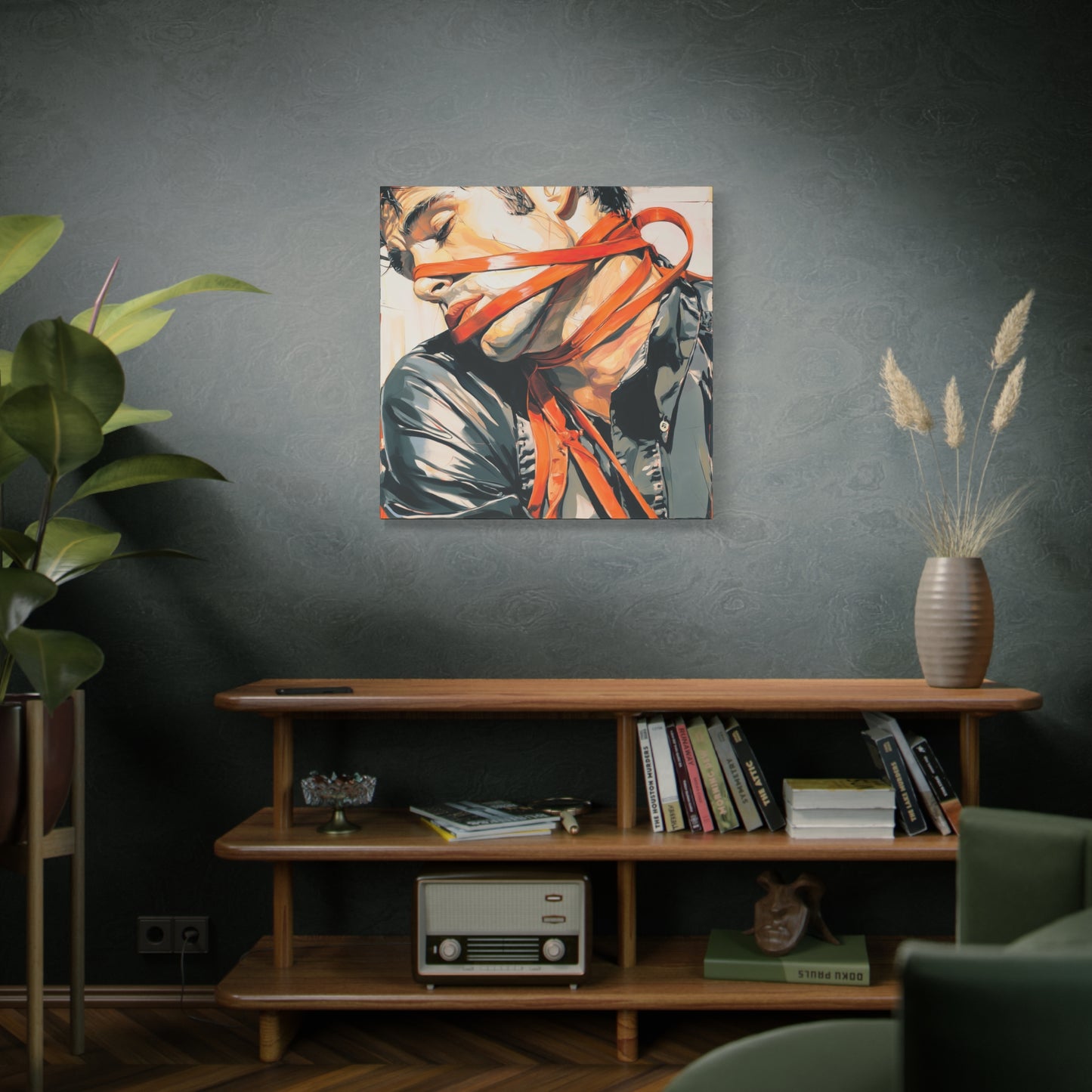 Gallery Wrapped Canvas, Ropes and Reverence Art Canvas, Erotic Shibari Art Canvas – Ryu