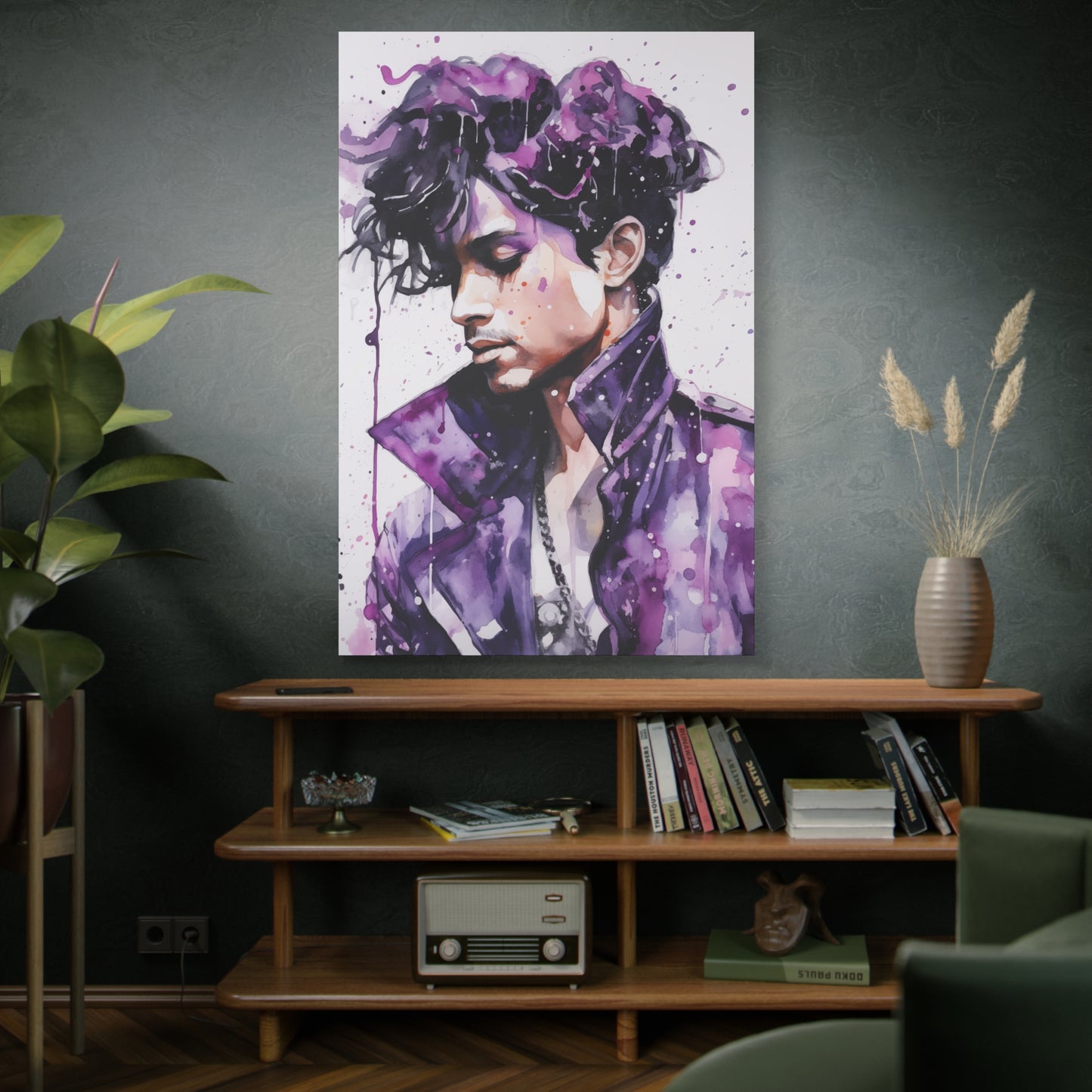 Gallery Wrapped Canvas, Celebrity Inspired, Pop Art Canvas – Prince
