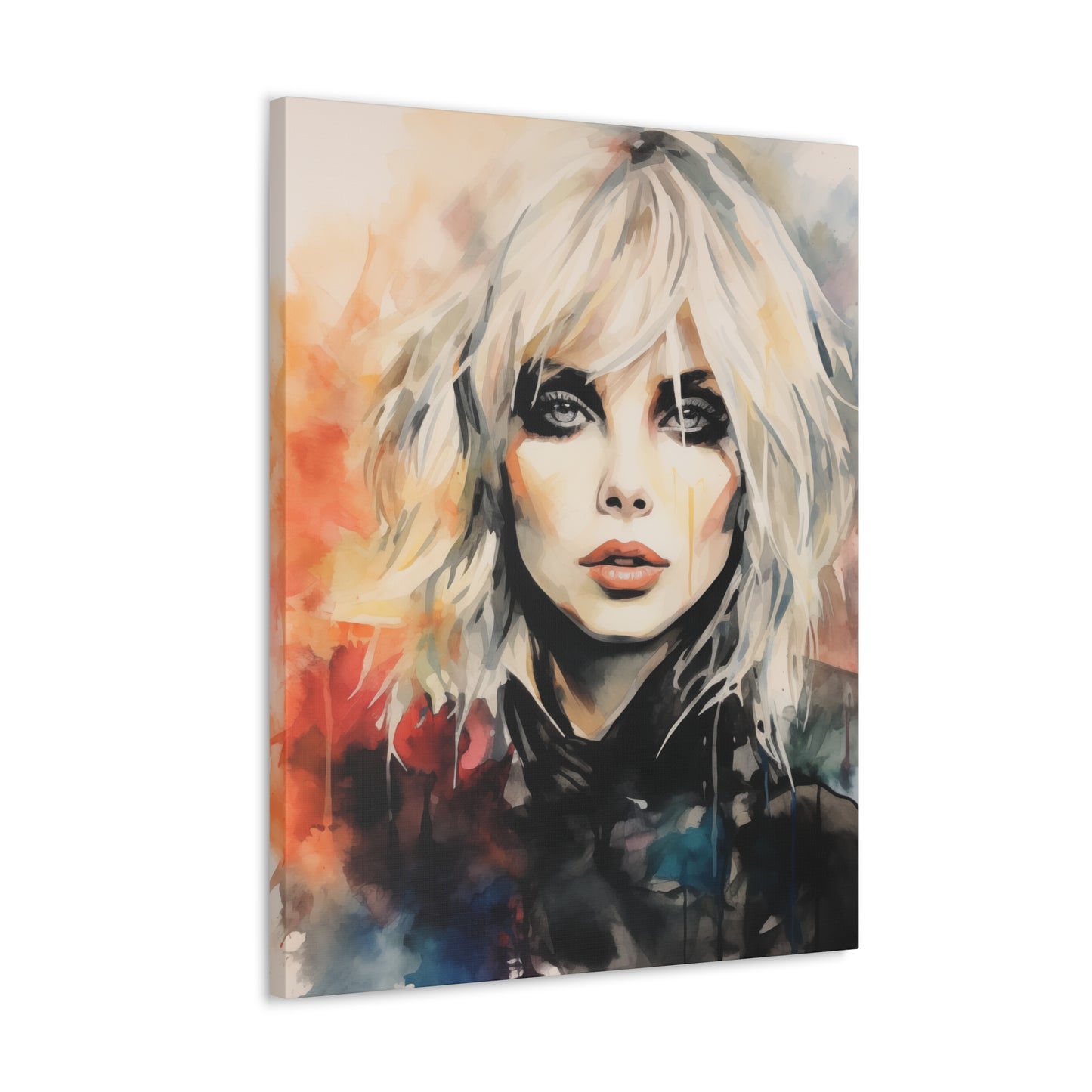 Gallery Wrapped Canvas, Celebrity Inspired, Pop Art Canvas – Debbie