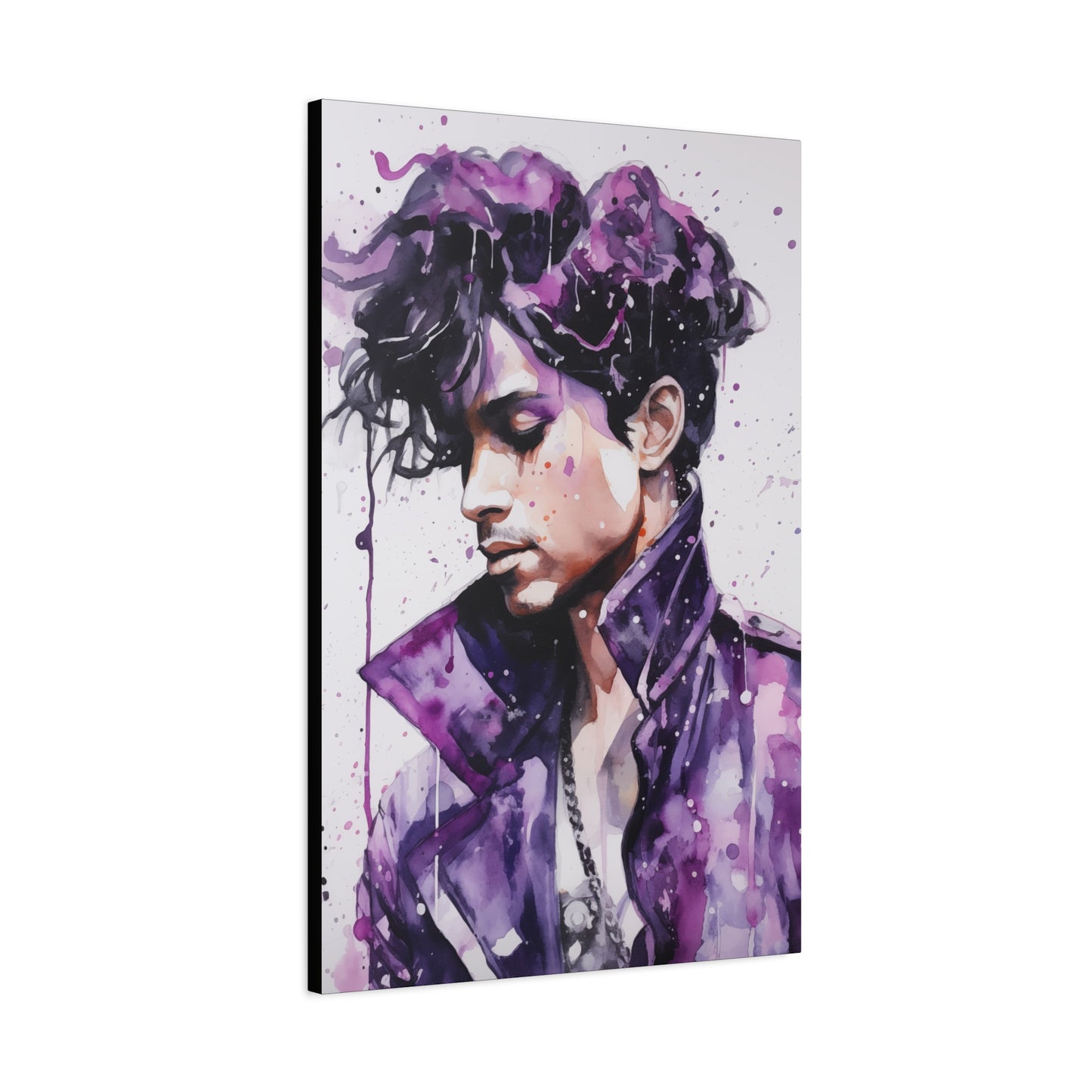 Gallery Wrapped Canvas, Celebrity Inspired, Pop Art Canvas – Prince