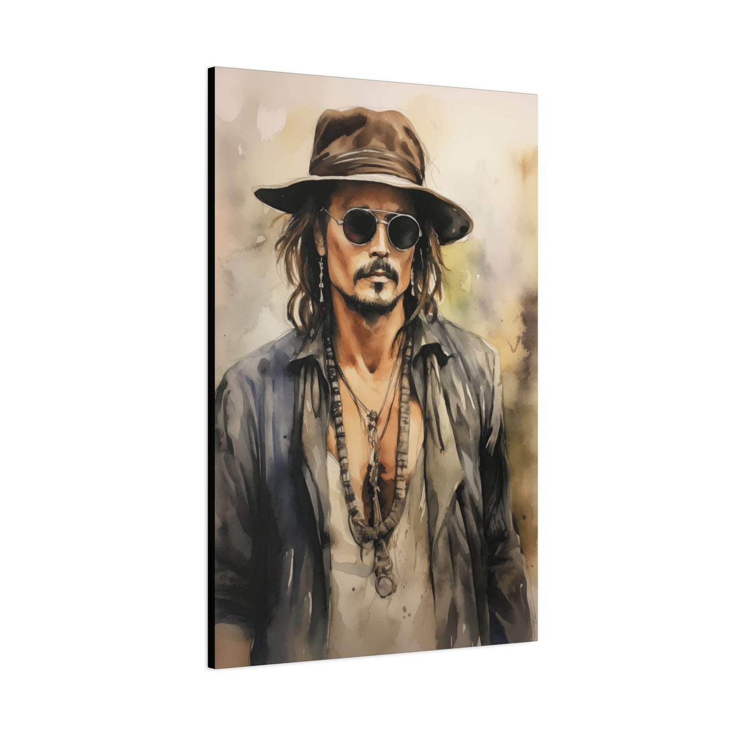 Gallery Wrapped Canvas, Celebrity Inspired, Pop Art Canvas – Depp