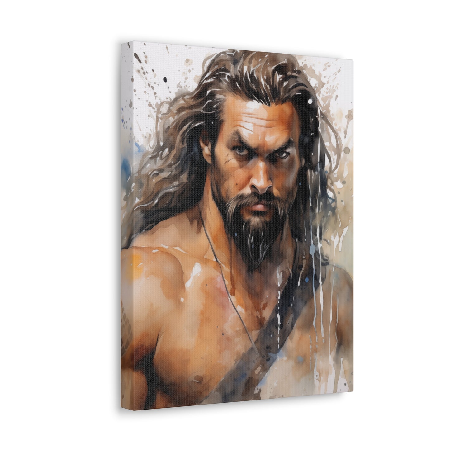 Gallery Wrapped Canvas, Celebrity Inspired, Pop Art Canvas – Jason