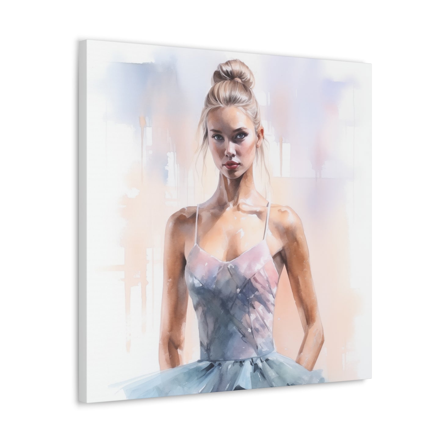 Gallery Wrapped Canvas, Ballerina Beauty, Ballet Art Canvas – Samantha
