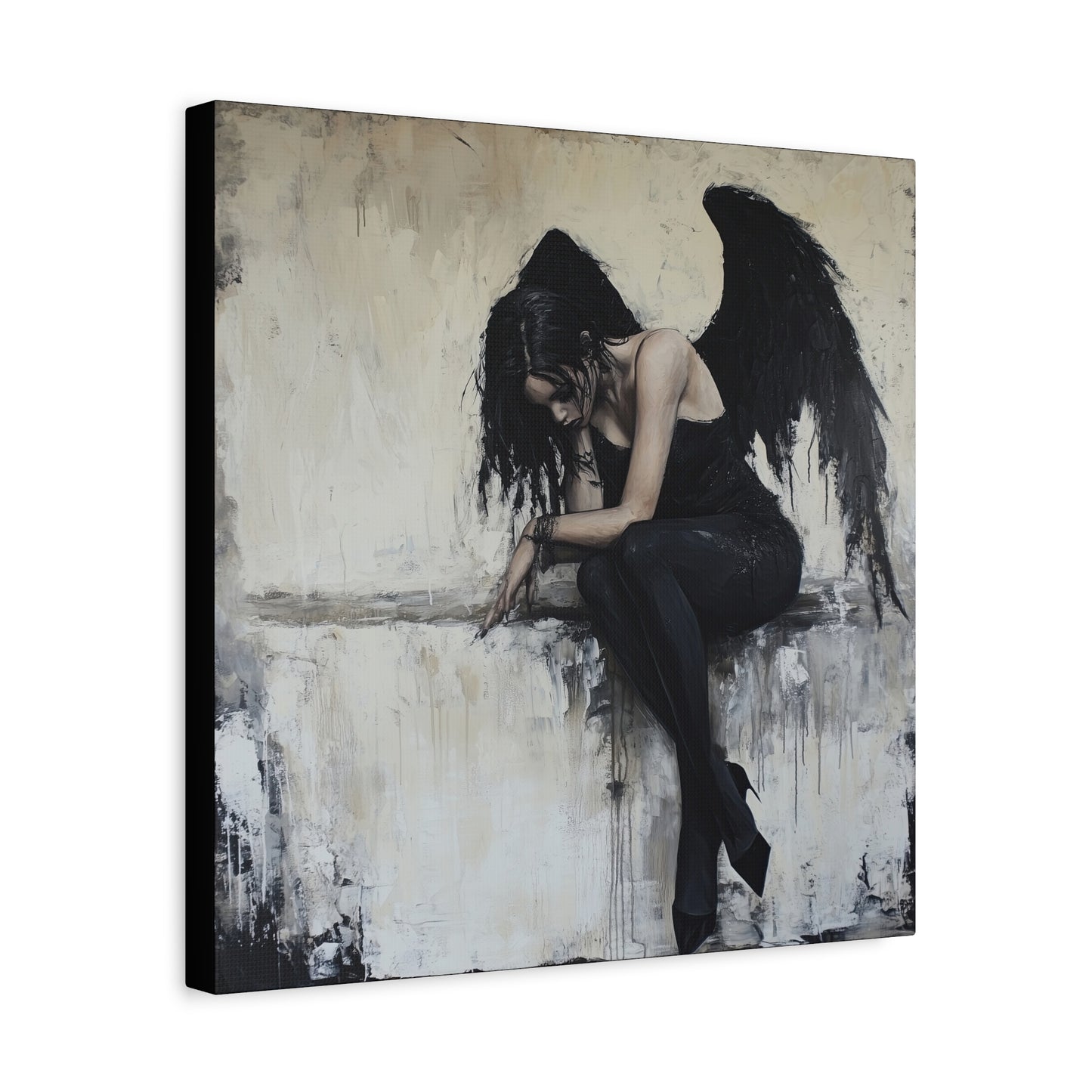 Gallery Wrapped Canvas, Sinners and Saints Art Canvas, Erotic Pinup Art Canvas – Helena