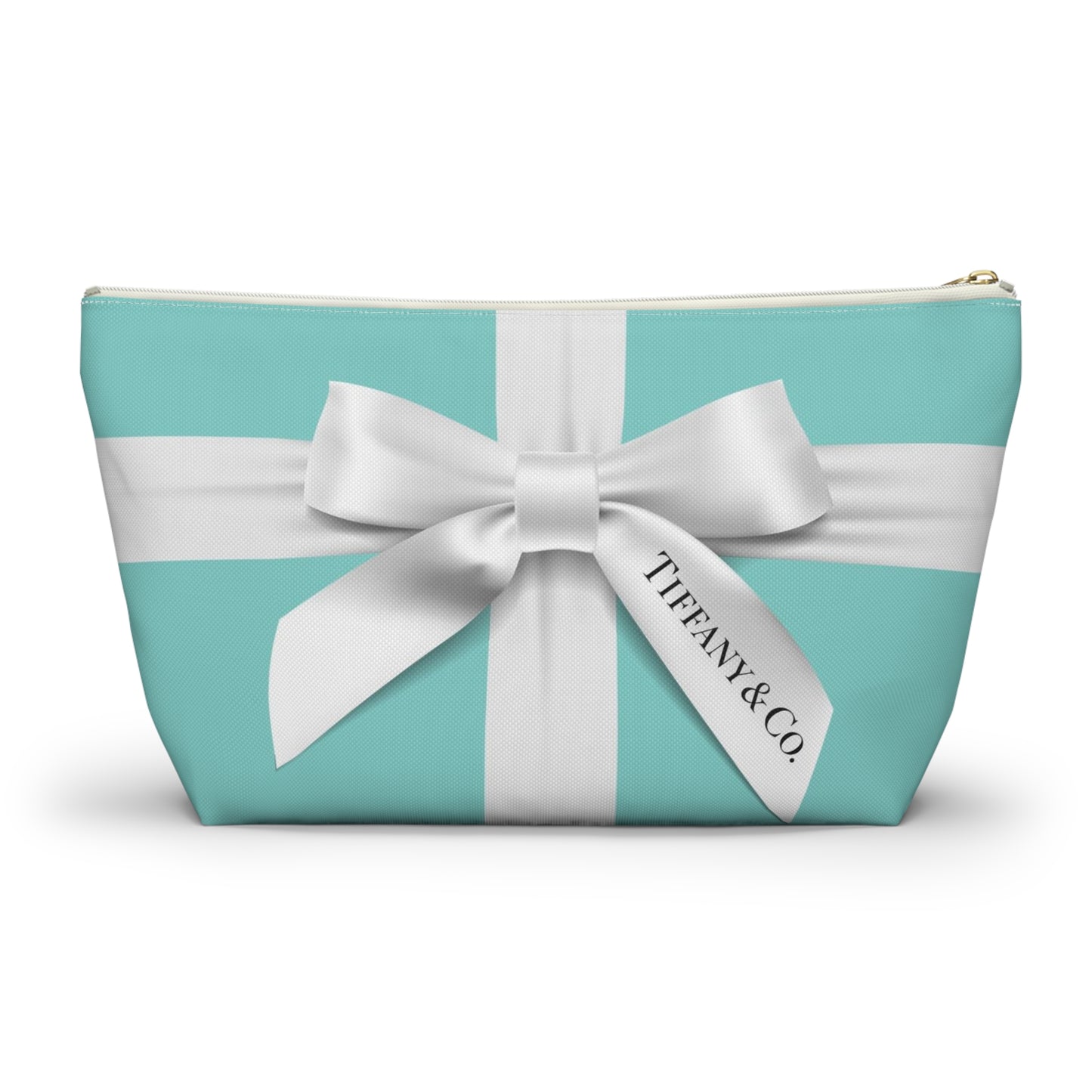 Accessory Cosmetic Travel Pouch - Robin Egg Blue, Little Blue Box, Your Name & Co.