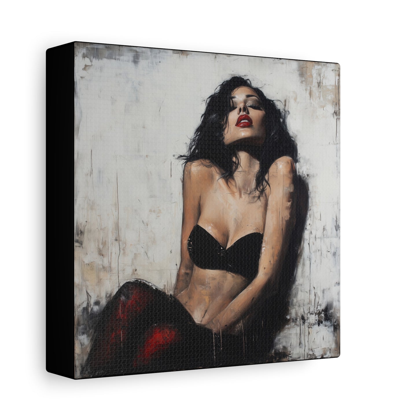 Gallery Wrapped Canvas, Sinners and Saints Art Canvas, Erotic Art Canvas – Alexa
