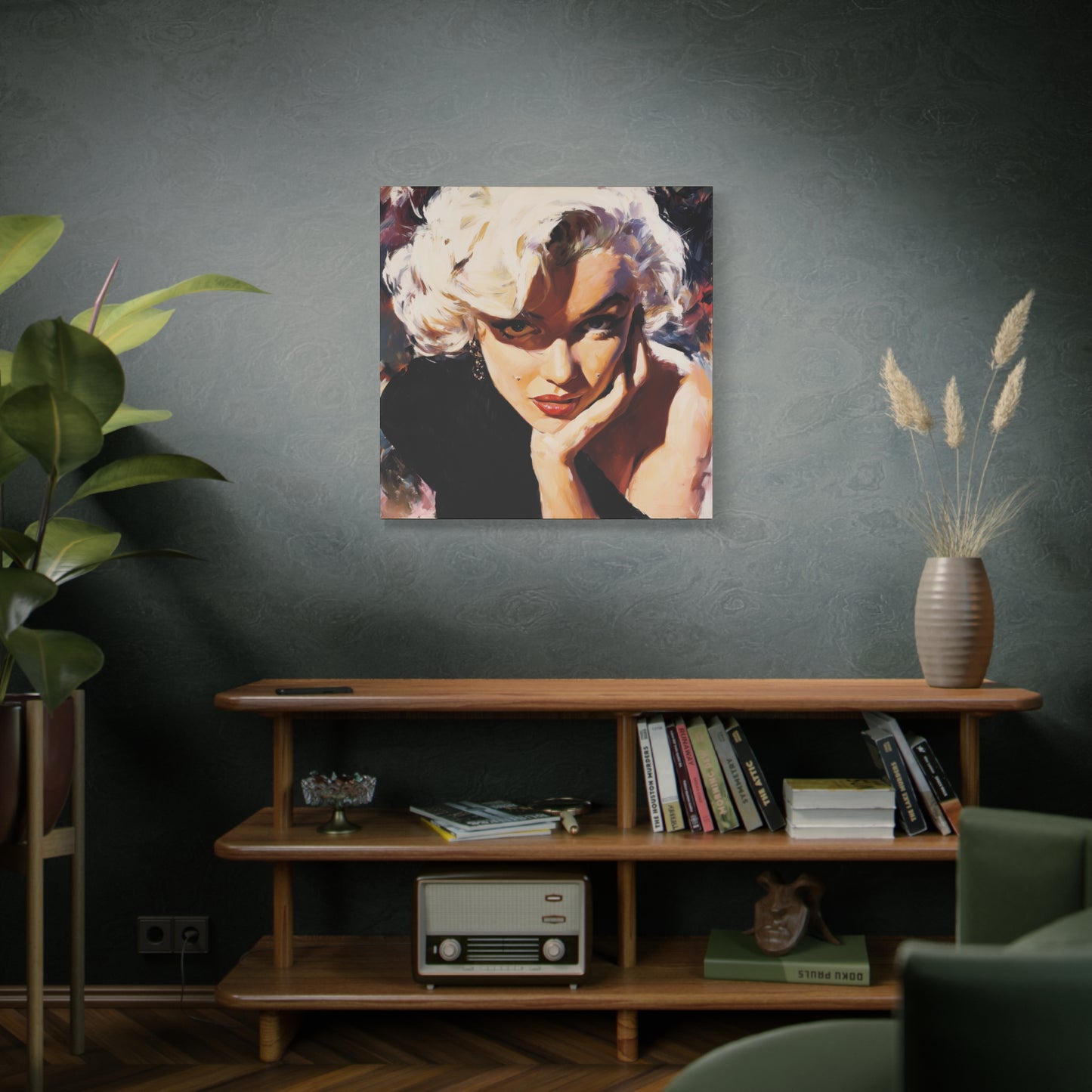 Gallery Wrapped Canvas, The Diva Project Art Canvas, Pinup Art Canvas – Marilyn Monroe - FOUR