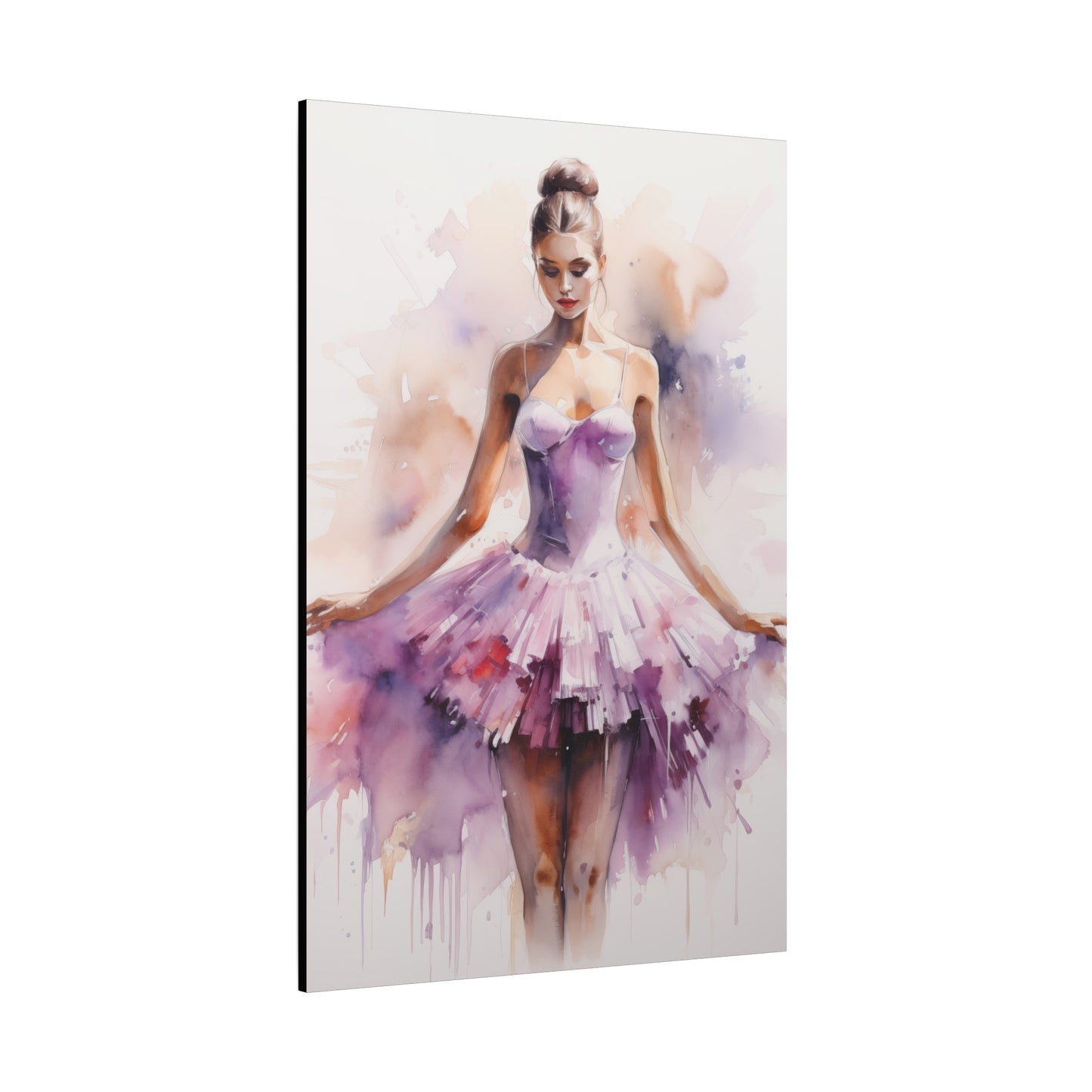 Pointes and Platforms, Gallery Wrapped Canvas, Ballerina Beauty, Ballet Art Canvas – Joanna