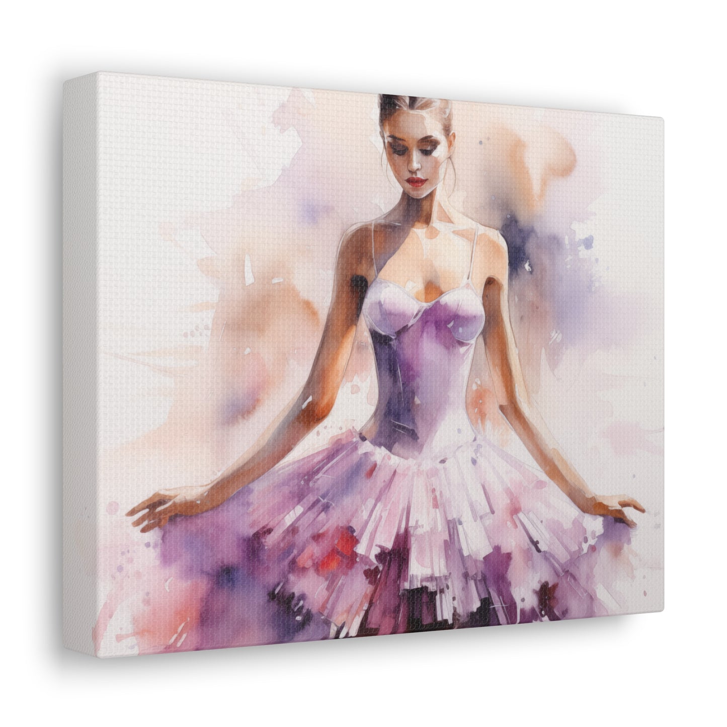 Gallery Wrapped Canvas, Ballerina Beauty, Ballet Art Canvas – Joanna
