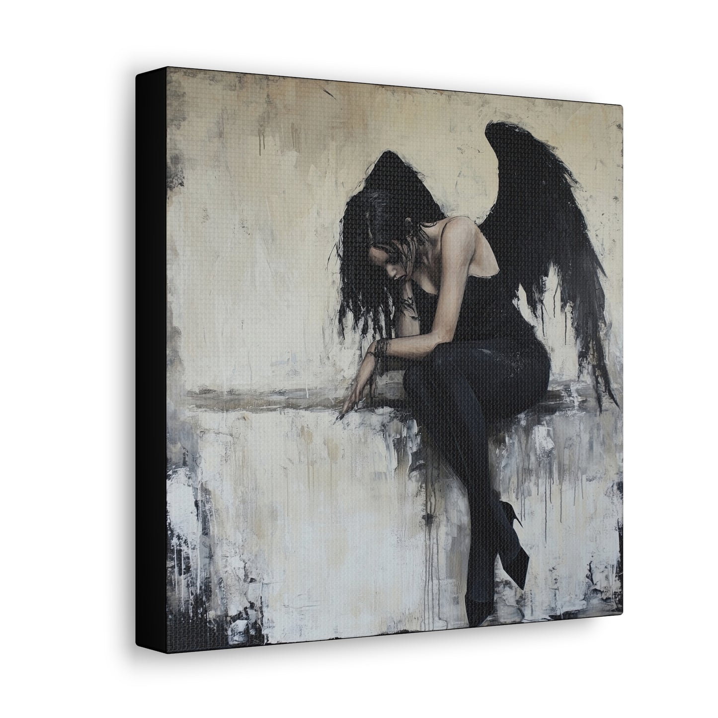 Gallery Wrapped Canvas, Sinners and Saints Art Canvas, Erotic Pinup Art Canvas – Helena
