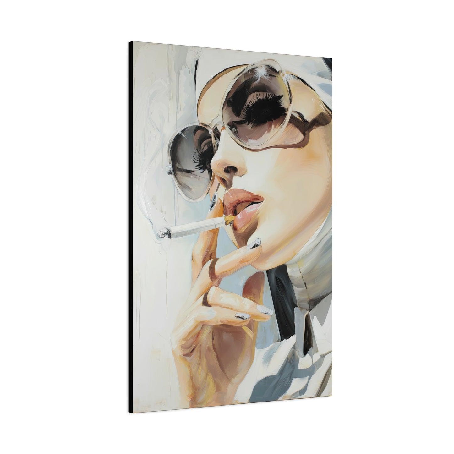 Gallery Wrapped Canvas, Habits and Heresy Art Canvas, Naughty Nuns Art Canvas – Sister Theodora
