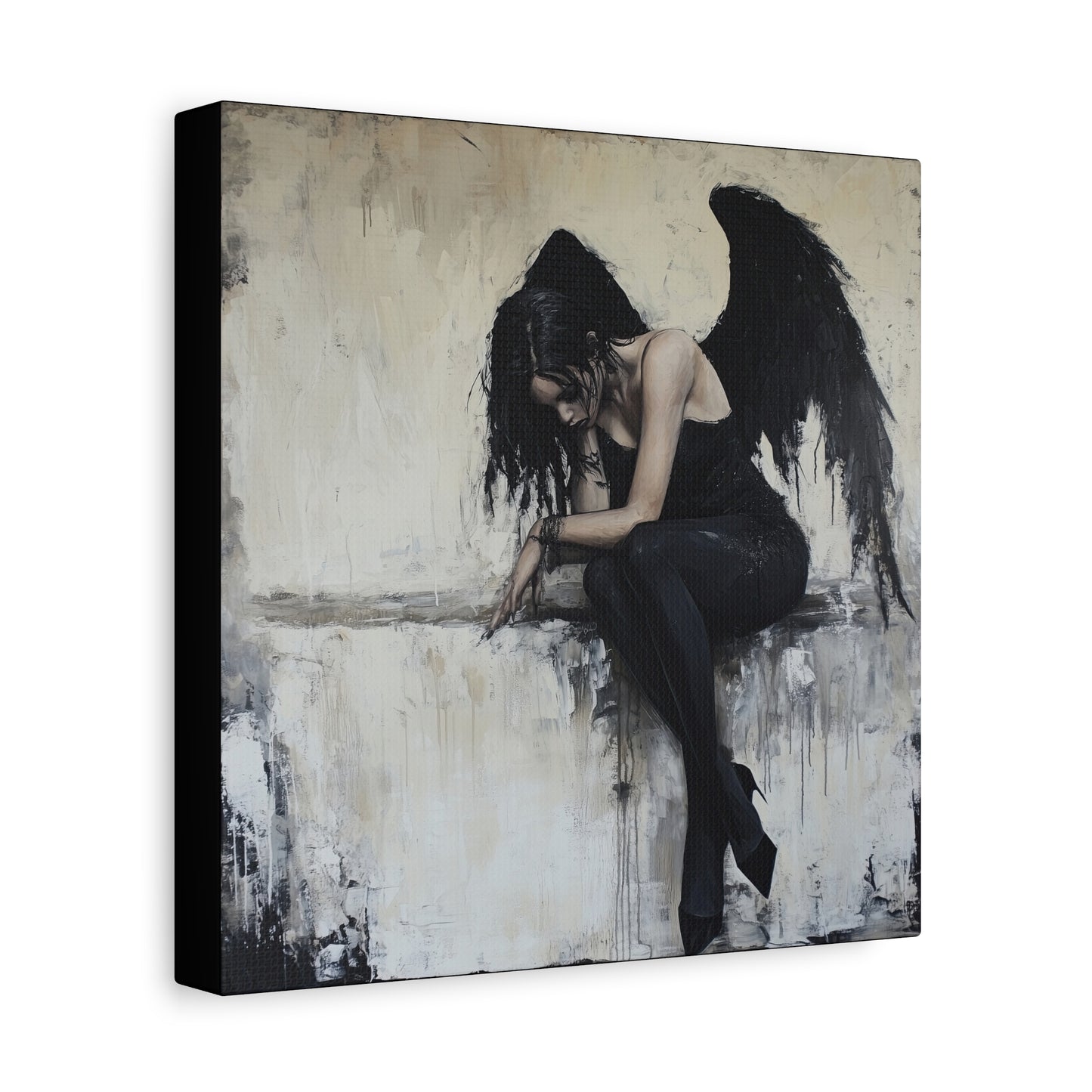 Gallery Wrapped Canvas, Sinners and Saints Art Canvas, Erotic Pinup Art Canvas – Helena