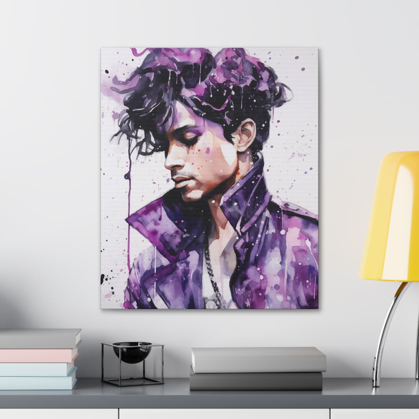 Gallery Wrapped Canvas, Celebrity Inspired, Pop Art Canvas – Prince Rogers Also