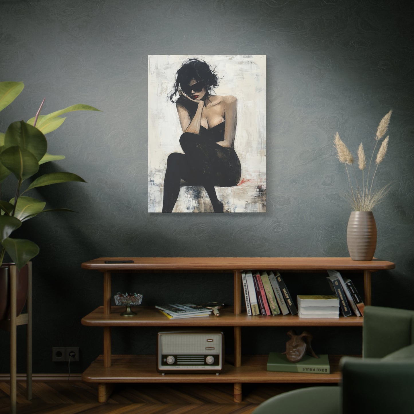 Gallery Wrapped Canvas, Sinners and Saints Art Canvas, Erotic Pinup Art Canvas – Fairuza