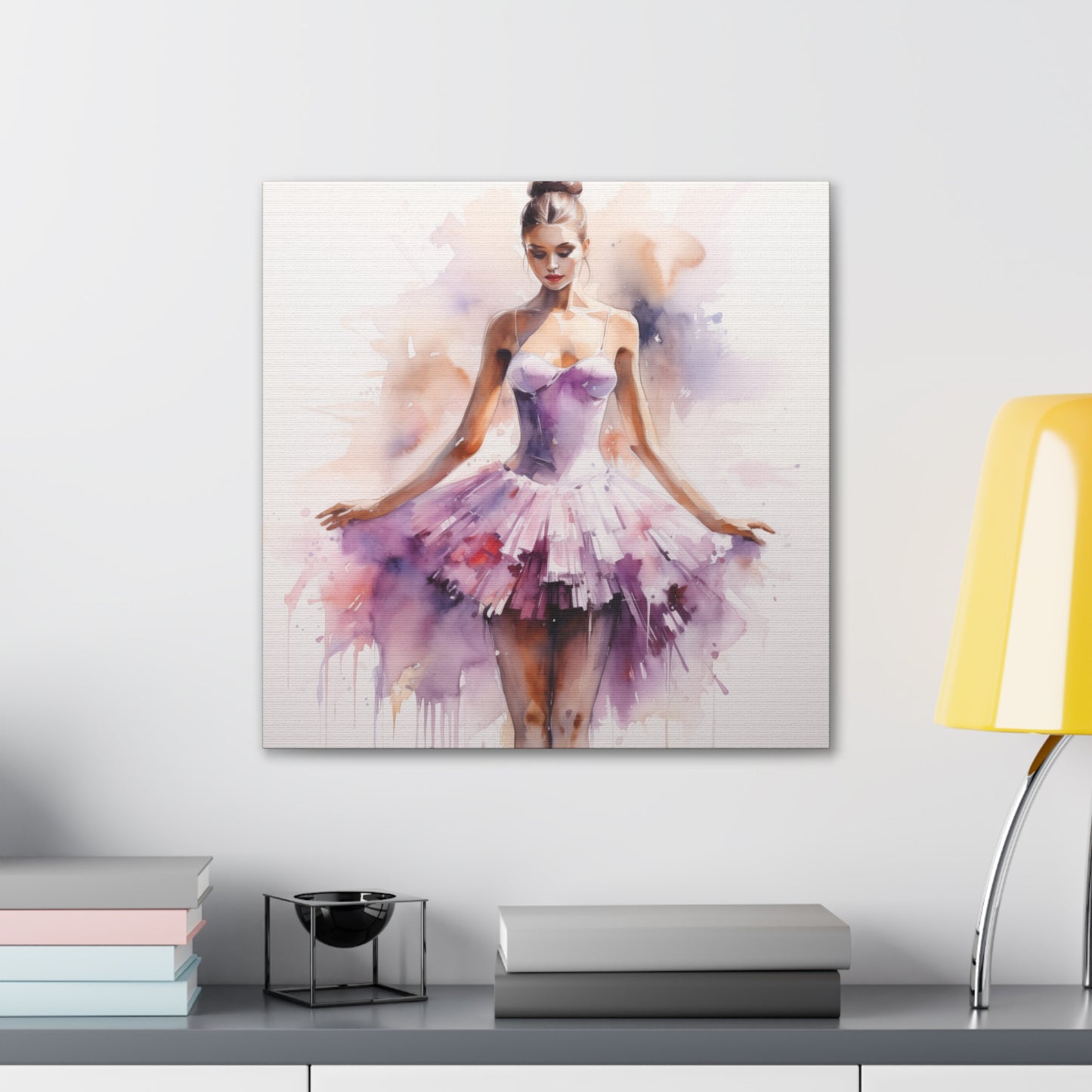 Gallery Wrapped Canvas, Ballerina Beauty, Ballet Art Canvas – Joanna