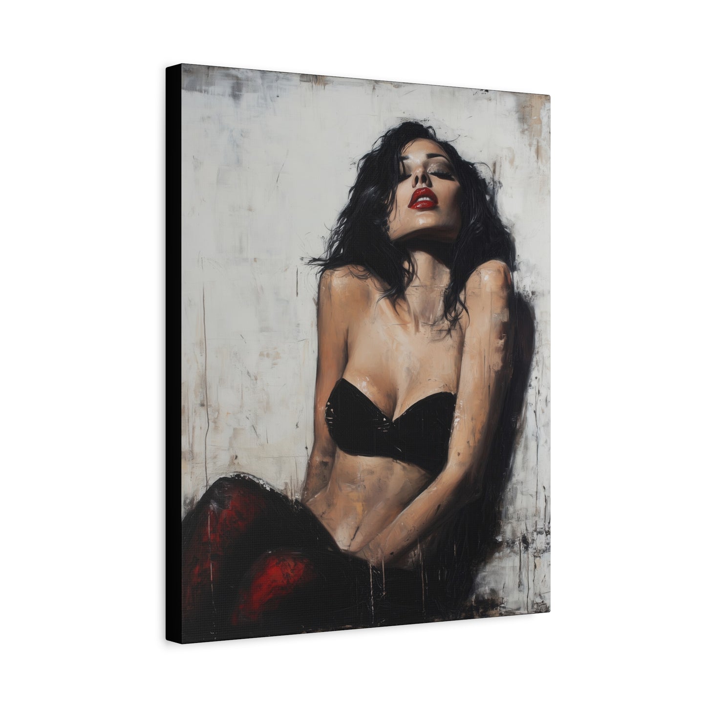 Gallery Wrapped Canvas, Sinners and Saints Art Canvas, Erotic Art Canvas – Alexa