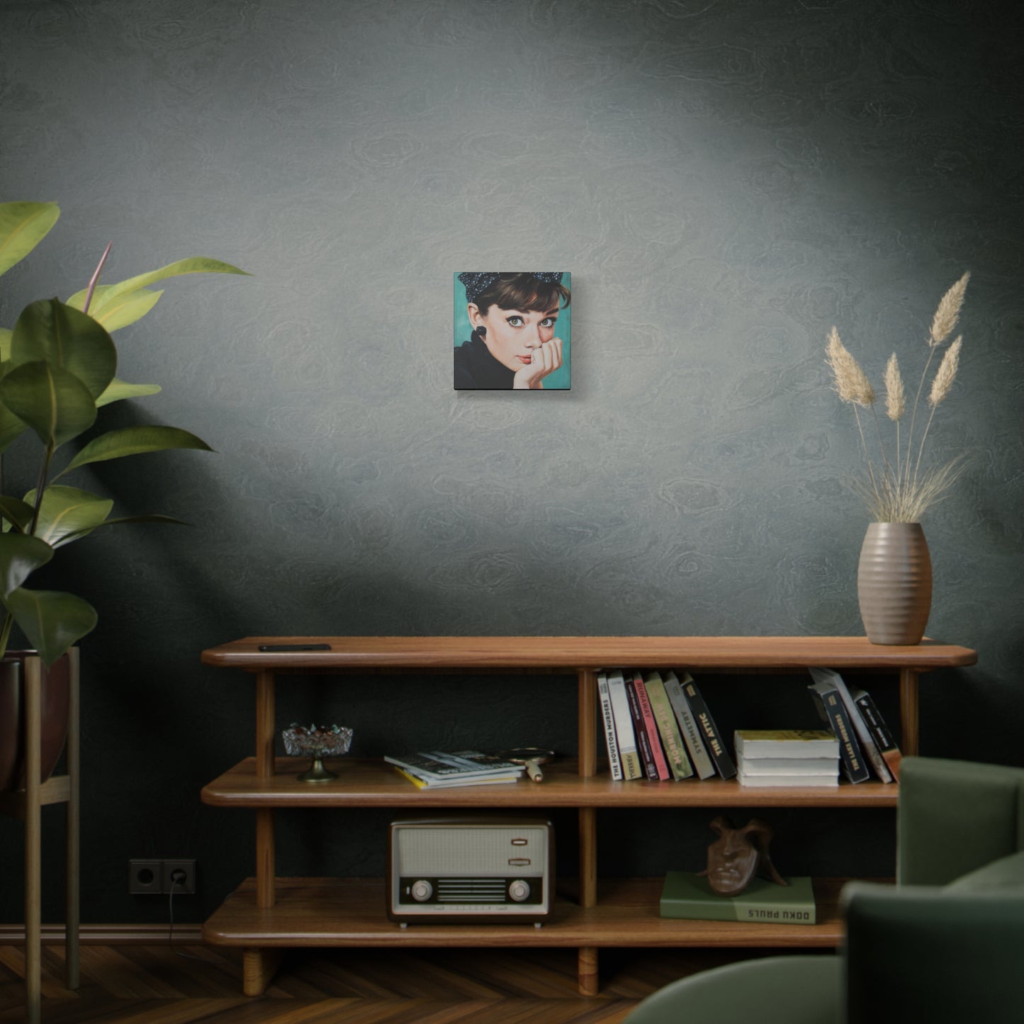 Gallery Wrapped Canvas, The Diva Project Art Canvas, Pinup Art Canvas – Audrey Hepburn - FOUR