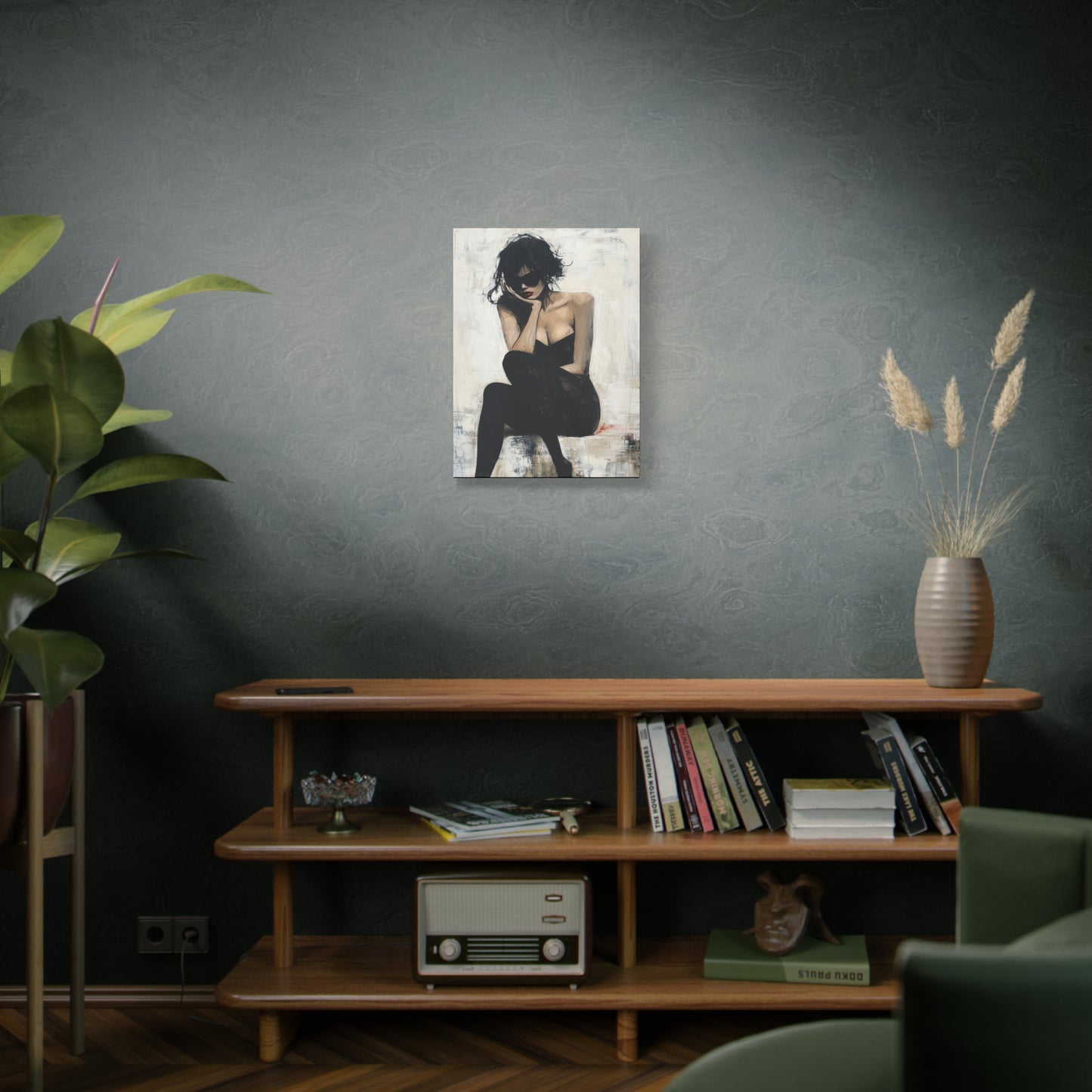 Gallery Wrapped Canvas, Sinners and Saints Art Canvas, Erotic Pinup Art Canvas – Fairuza