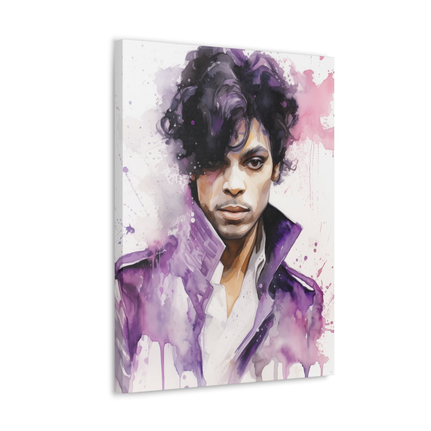 Gallery Wrapped Canvas, Celebrity Inspired, Pop Art Canvas – Prince Rogers