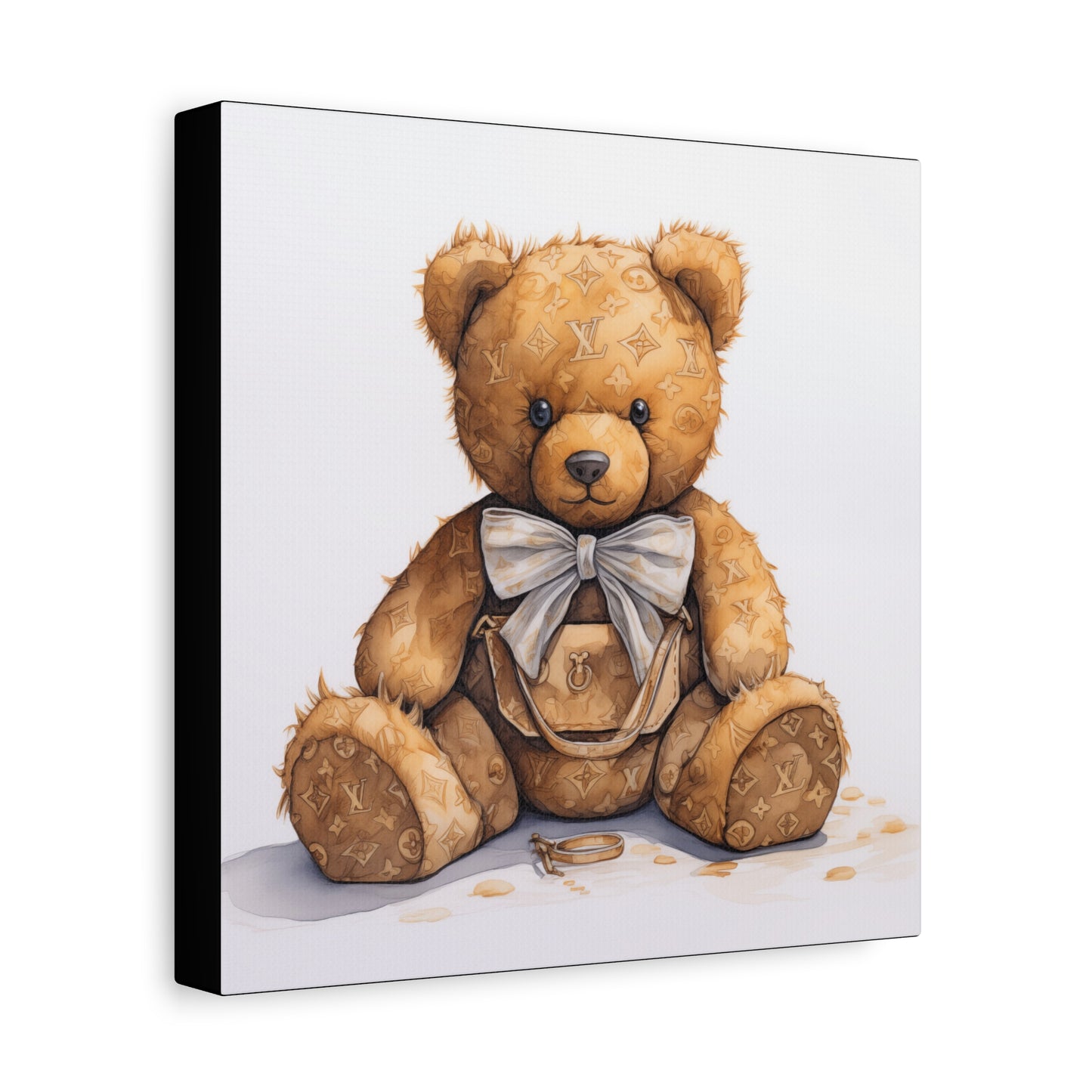 Canvas Gallery Wrap - Designer Trunk Bear Wall Art - Ring