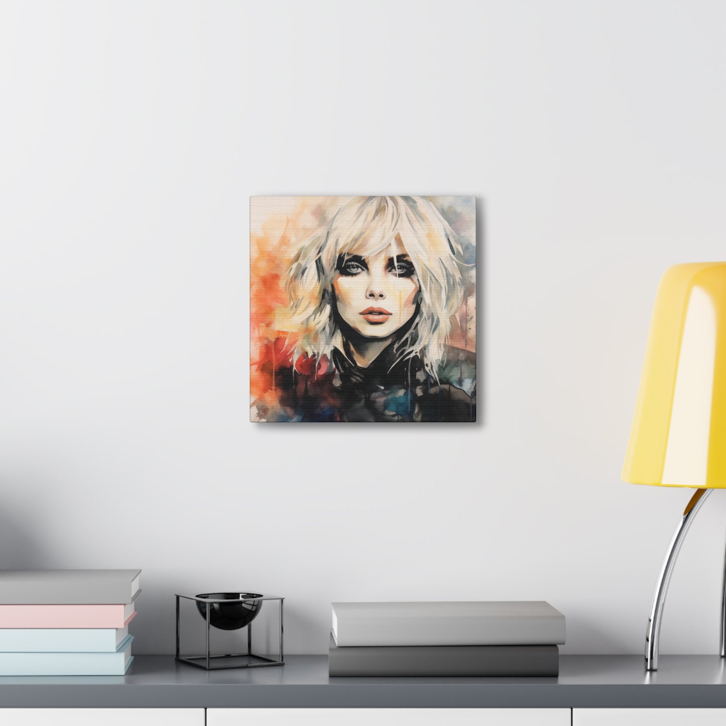 Gallery Wrapped Canvas, Celebrity Inspired, Pop Art Canvas – Debbie