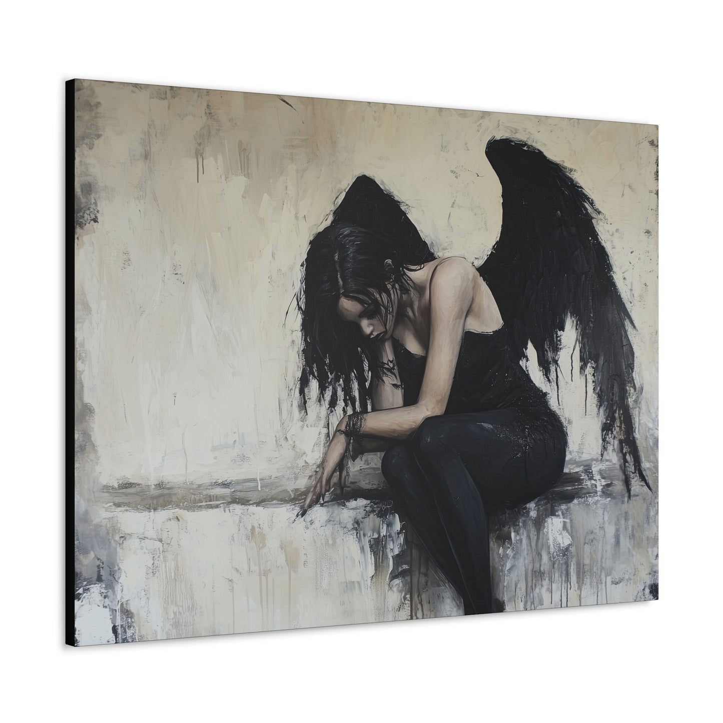 Gallery Wrapped Canvas, Sinners and Saints Art Canvas, Erotic Pinup Art Canvas – Helena