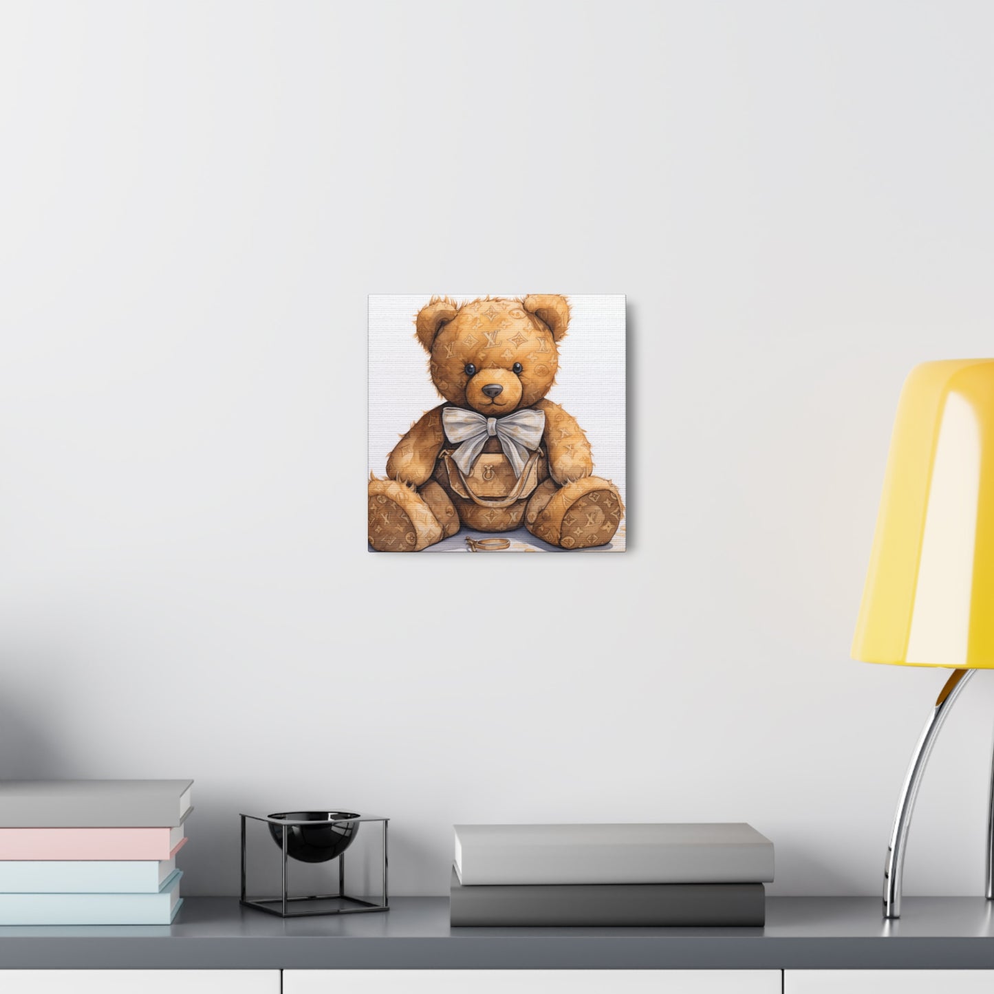 Canvas Gallery Wrap - LV Bear Wall Art - Ring