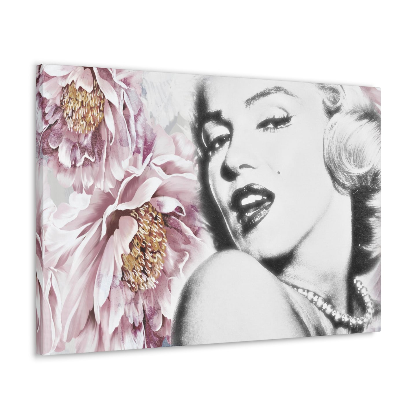 Canvas Wall Art, Gallery Wrapped Pop Art, Celebrity Wall Art – Marilyn Monroe - Bloom