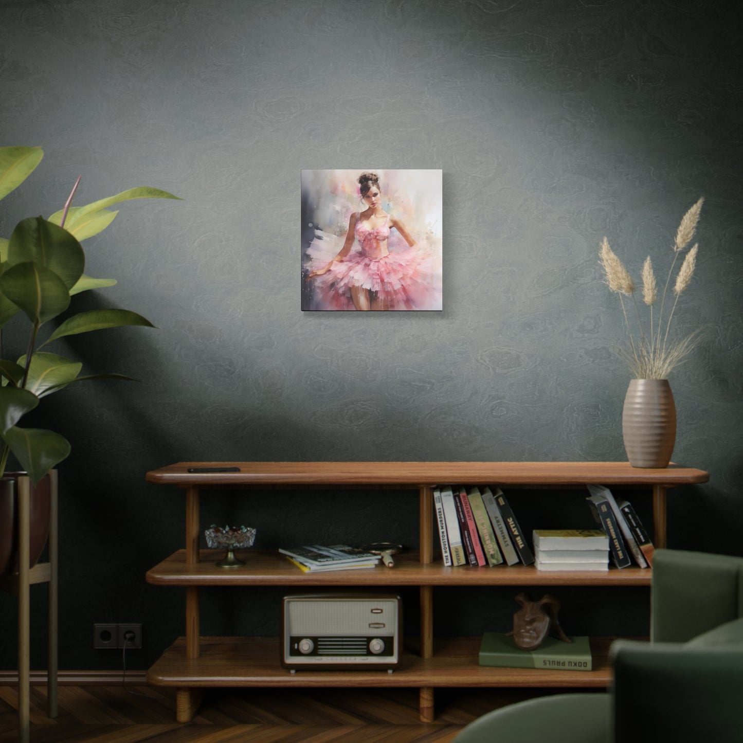 Gallery Wrapped Canvas, Ballerina Beauty, Ballet Art Canvas – Lily