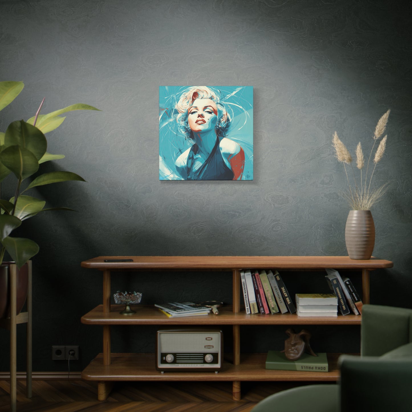 Gallery Wrapped Canvas, The Diva Project Art Canvas, Pinup Art Canvas – Marilyn Monroe - SEVEN