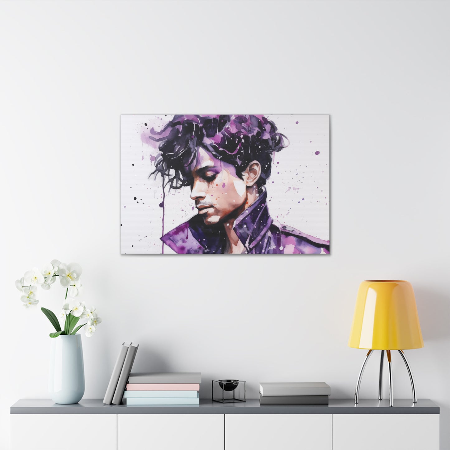 Gallery Wrapped Canvas, Celebrity Inspired, Pop Art Canvas – Prince Rogers Also