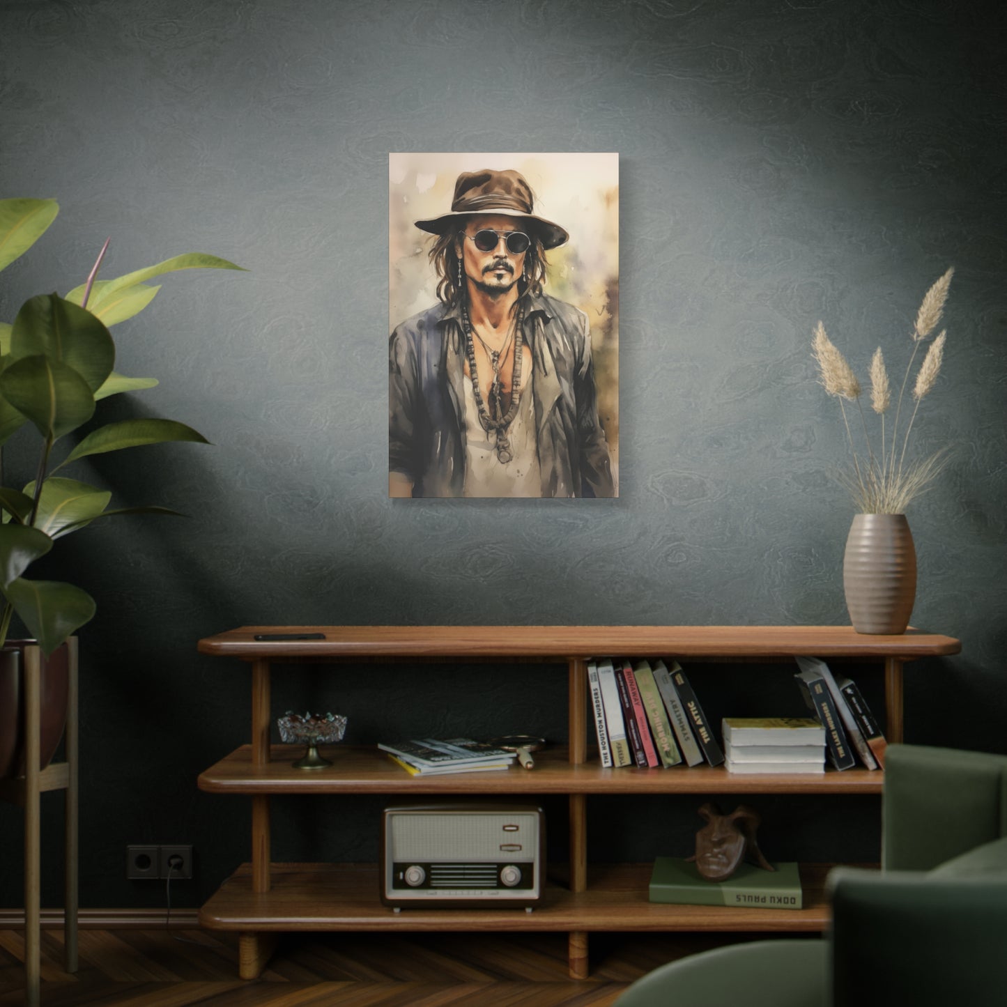 Gallery Wrapped Canvas, Celebrity Inspired, Pop Art Canvas – Depp