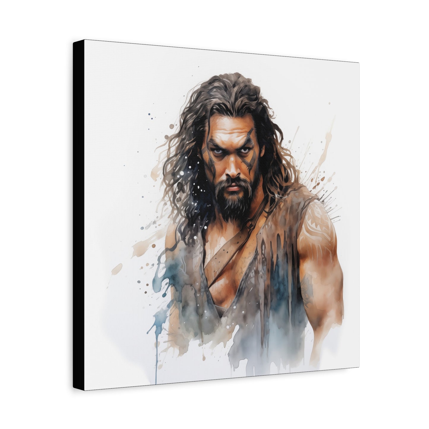 Gallery Wrapped Canvas, Celebrity Inspired, Pop Art Canvas – Jason Also