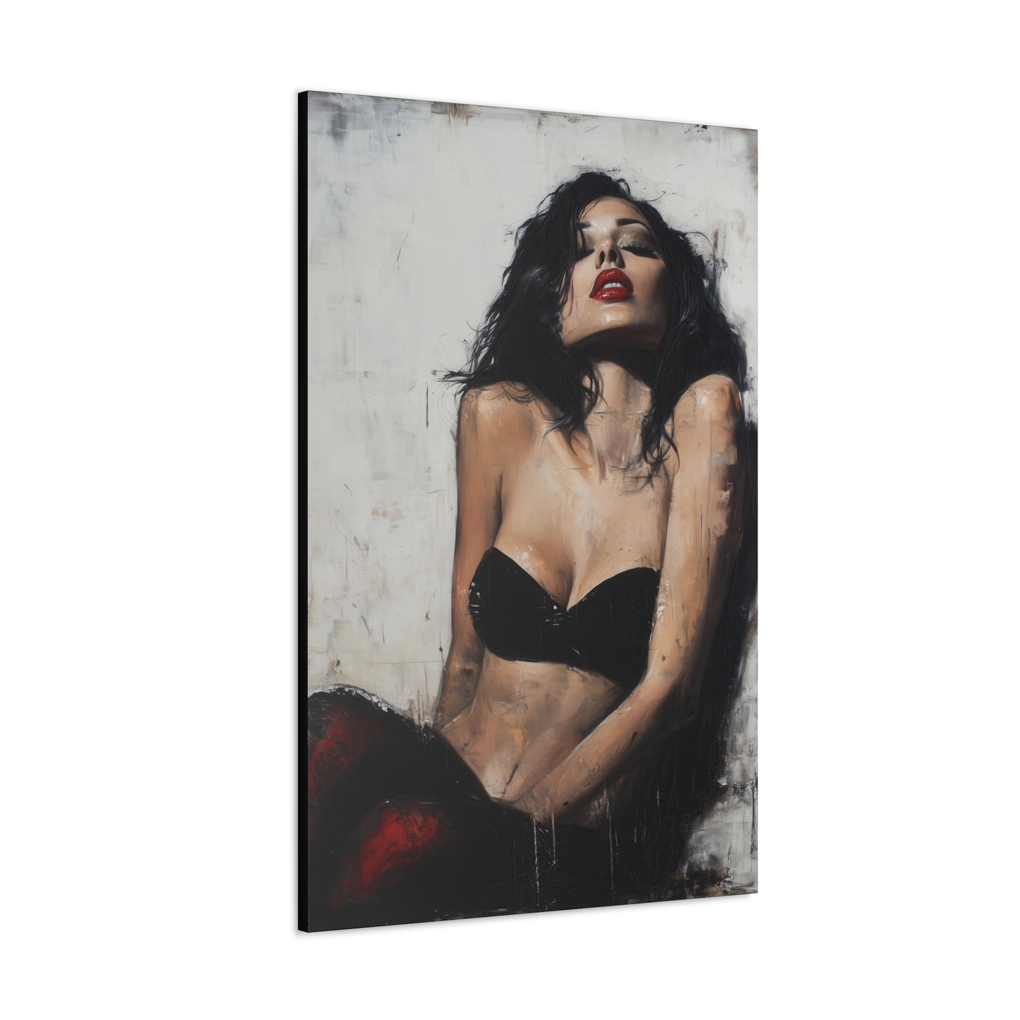 Gallery Wrapped Canvas, Sinners and Saints Art Canvas, Erotic Art Canvas – Alexa