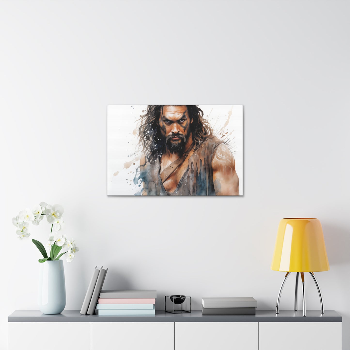 Gallery Wrapped Canvas, Celebrity Inspired, Pop Art Canvas – Jason Also