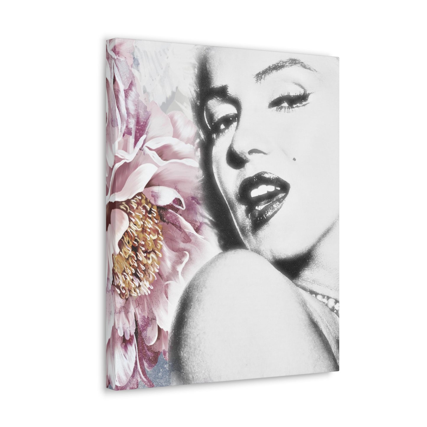 Canvas Wall Art, Gallery Wrapped Pop Art, Celebrity Wall Art – Marilyn Monroe - Bloom