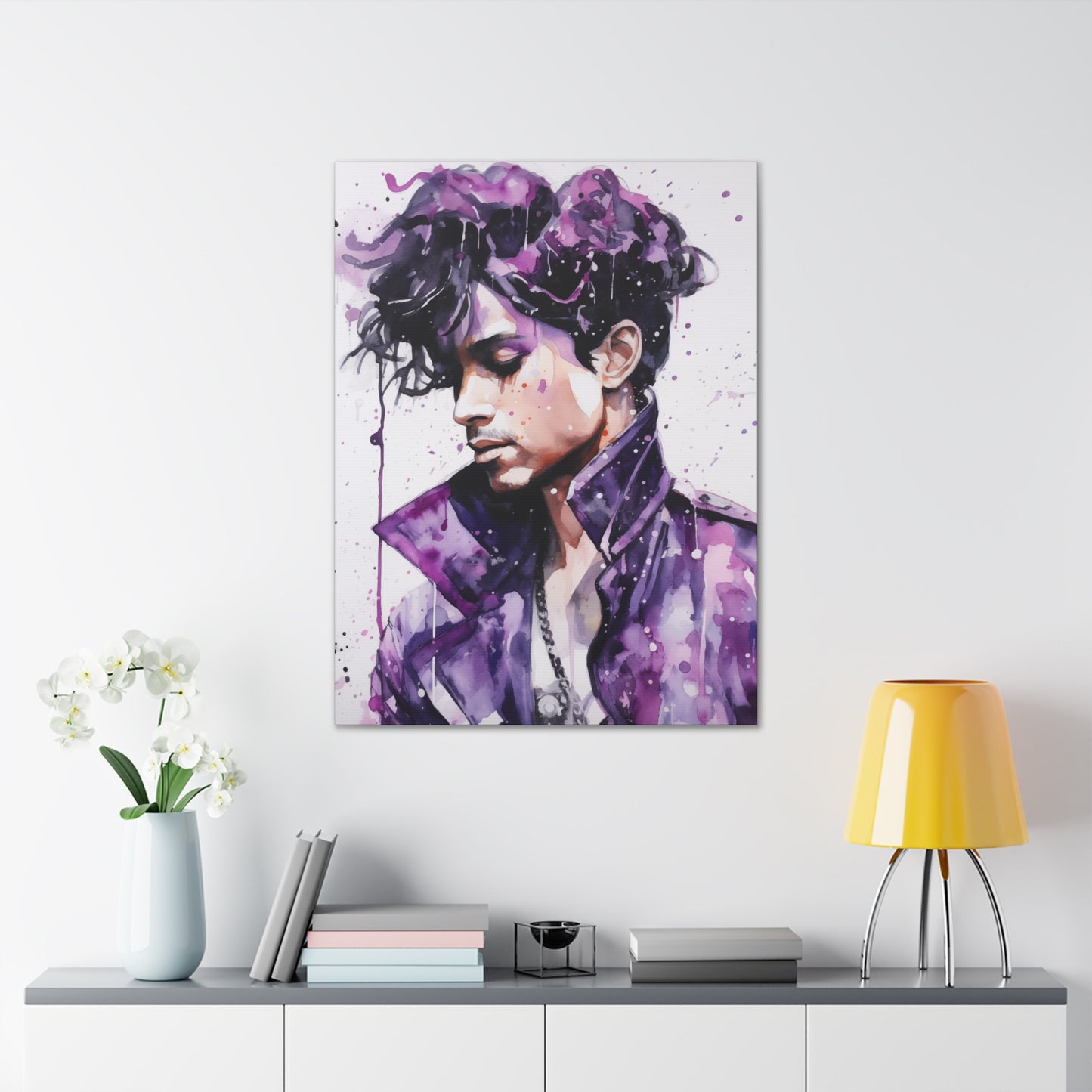 Gallery Wrapped Canvas, Celebrity Inspired, Pop Art Canvas – Prince Rogers Also