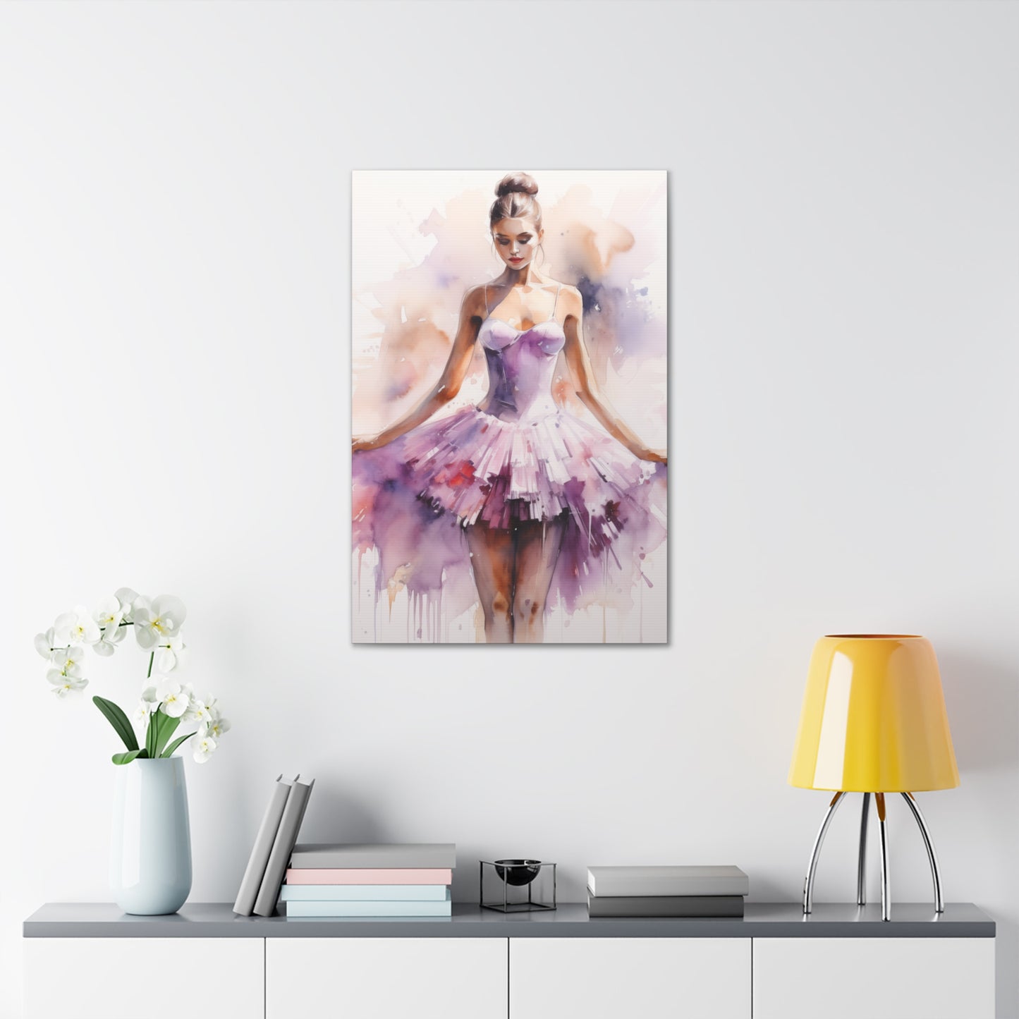 Gallery Wrapped Canvas, Ballerina Beauty, Ballet Art Canvas – Joanna