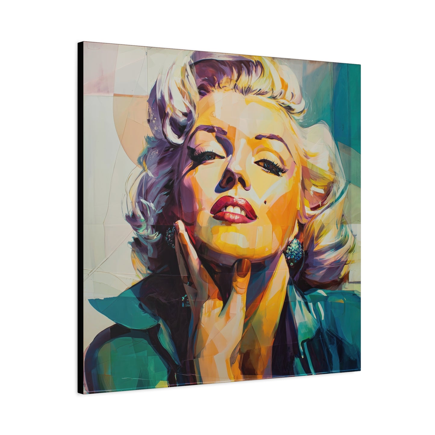 Gallery Wrapped Canvas, The Diva Project Art Canvas, Pinup Art Canvas – Marilyn Monroe - TWO