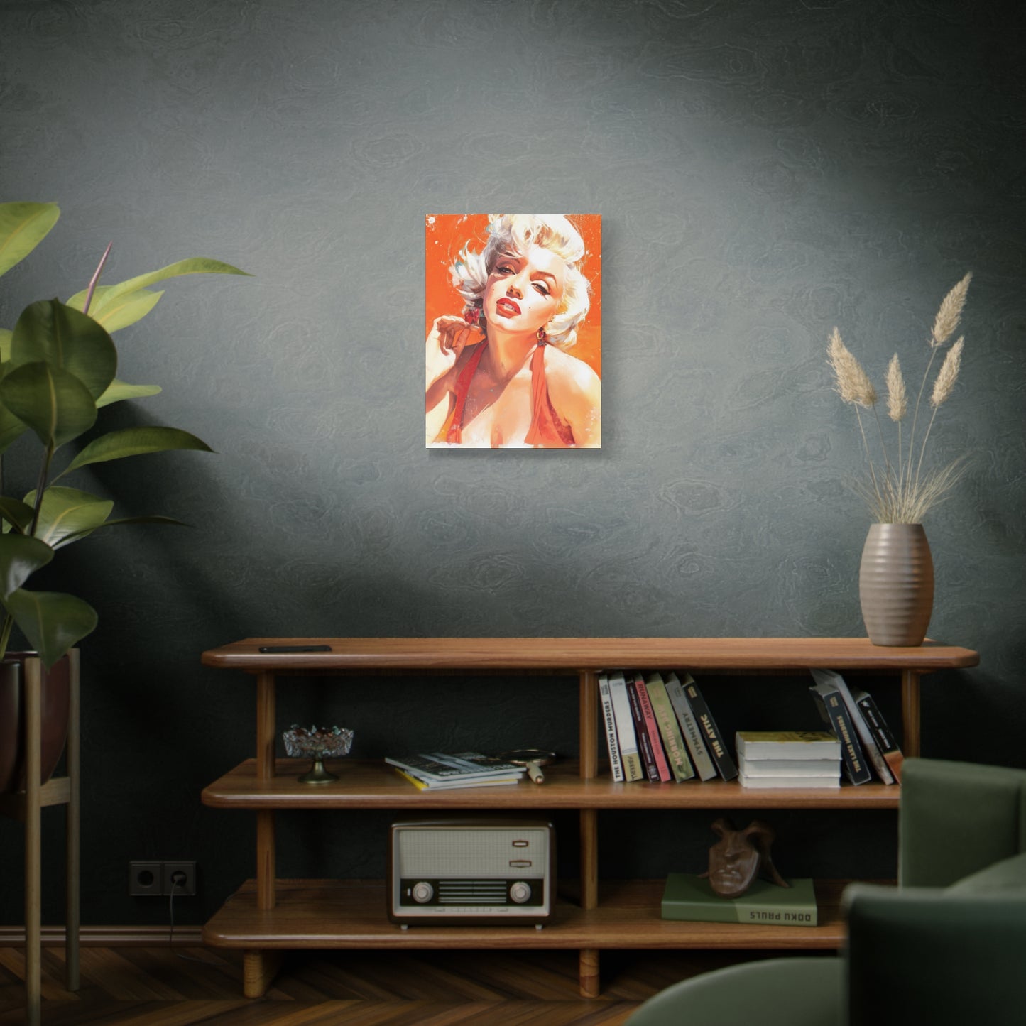 Gallery Wrapped Canvas, The Diva Project Art Canvas, Pinup Art Canvas – Marilyn Monroe - THREE