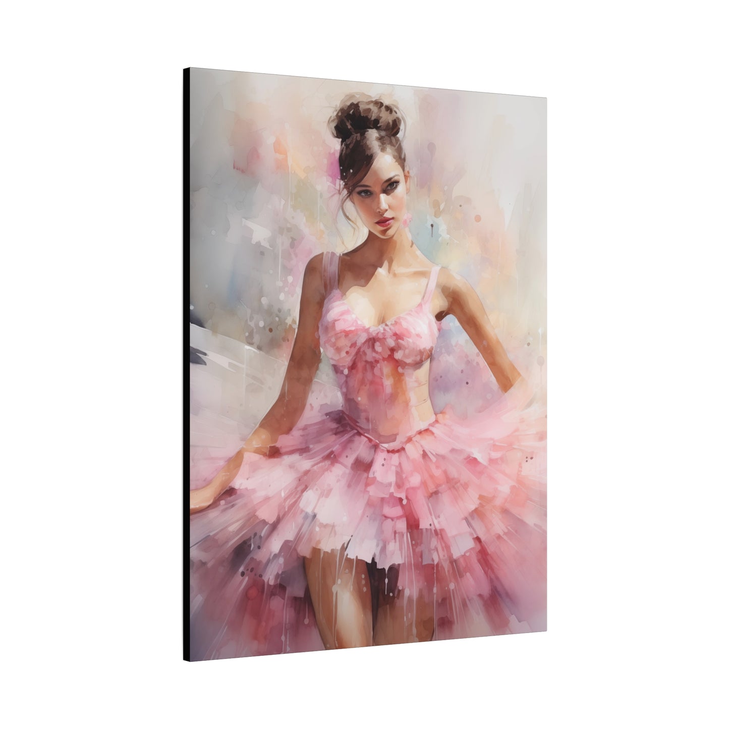 Gallery Wrapped Canvas, Ballerina Beauty, Ballet Art Canvas – Lily