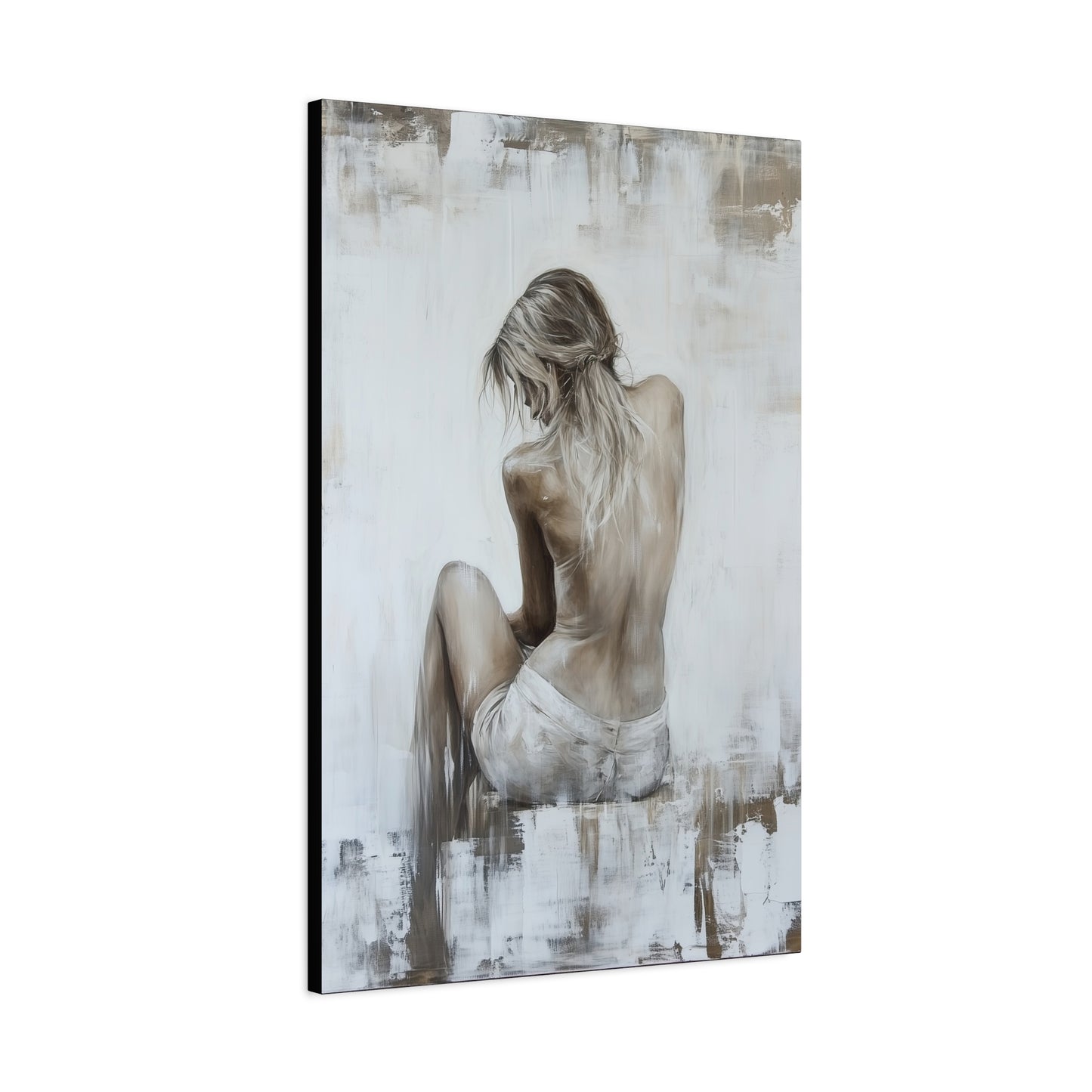 Gallery Wrapped Canvas, Sinners and Saints Art Canvas, Erotic Pinup Art Canvas – Katherine