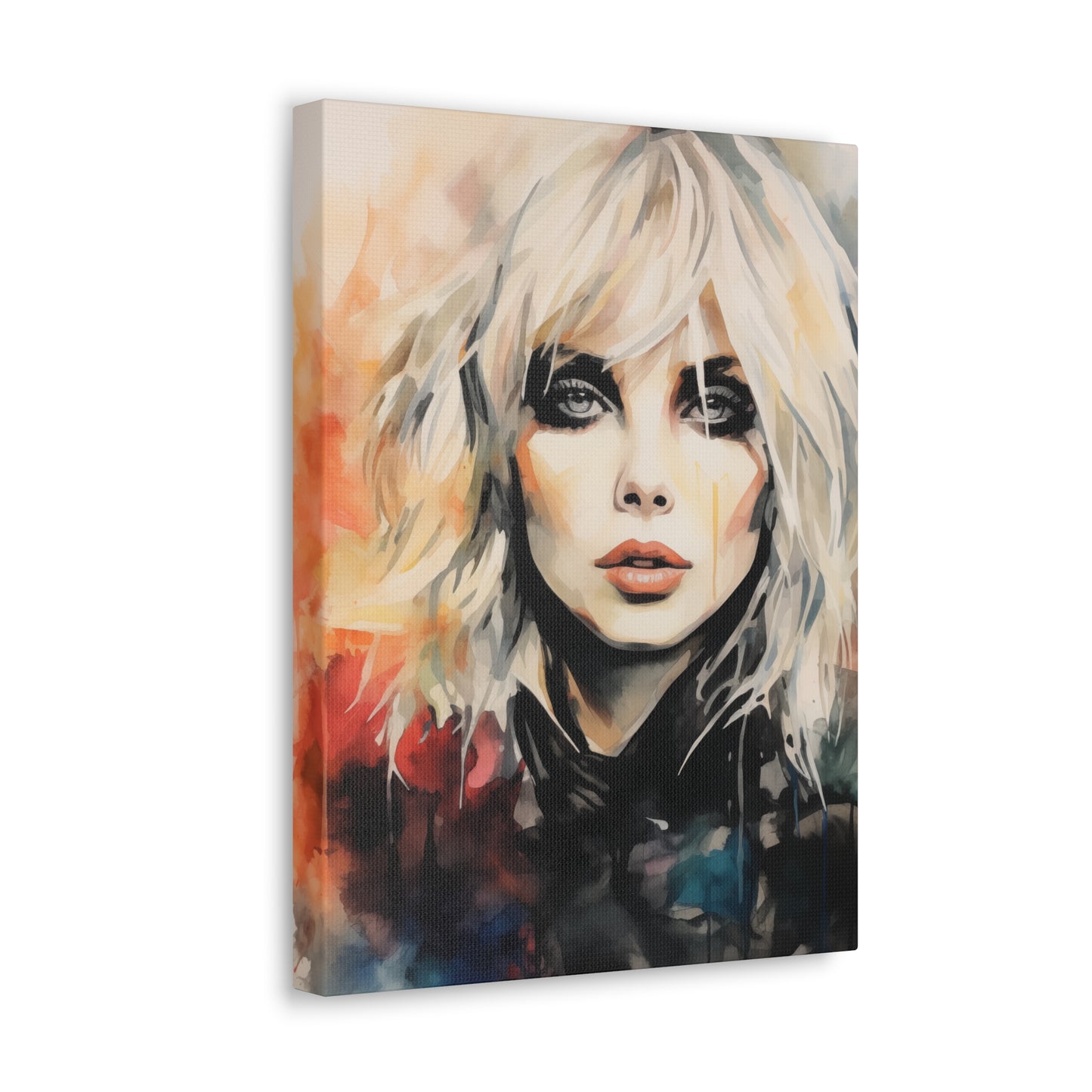 Gallery Wrapped Canvas, Celebrity Inspired, Pop Art Canvas – Debbie