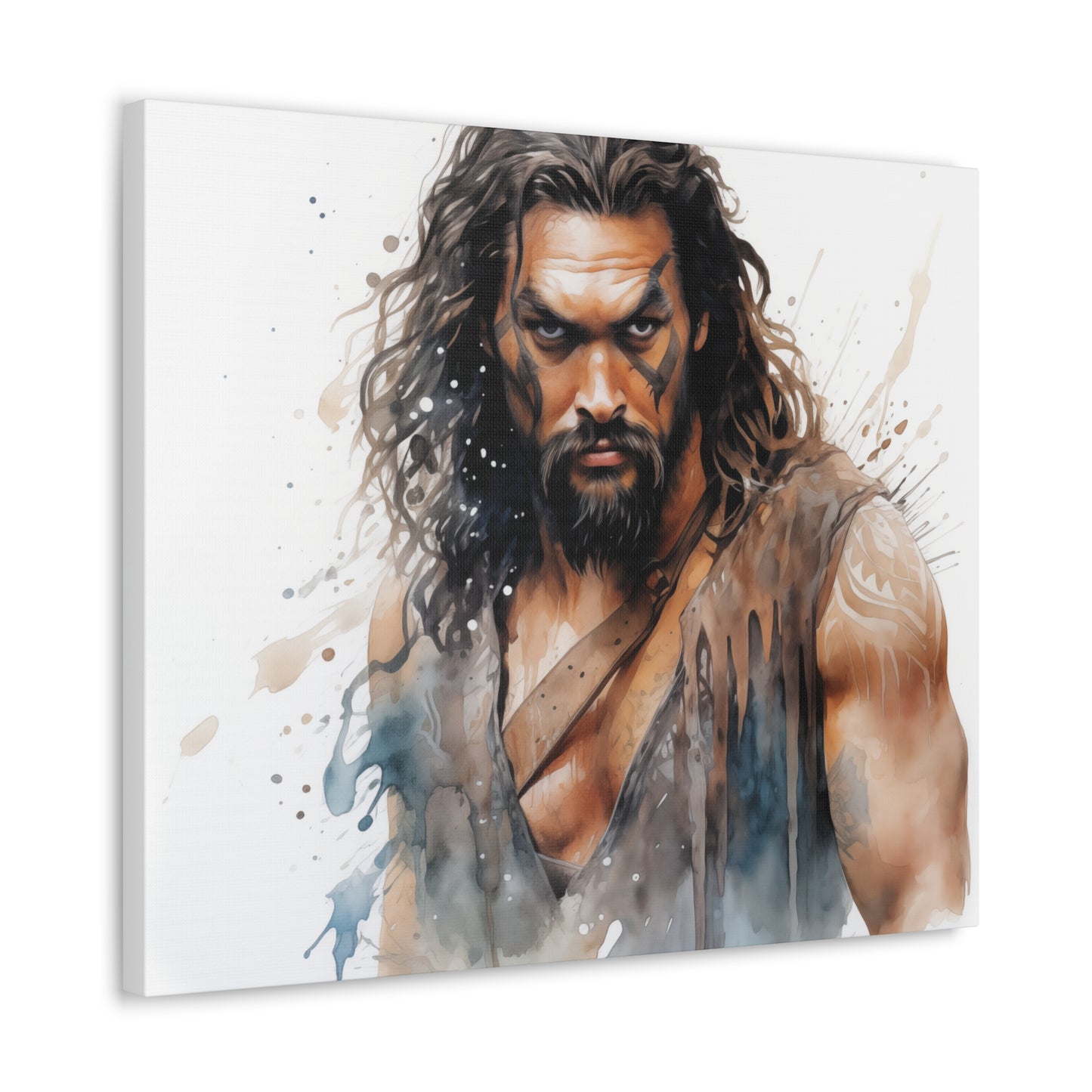 Gallery Wrapped Canvas, Celebrity Inspired, Pop Art Canvas – Jason Also